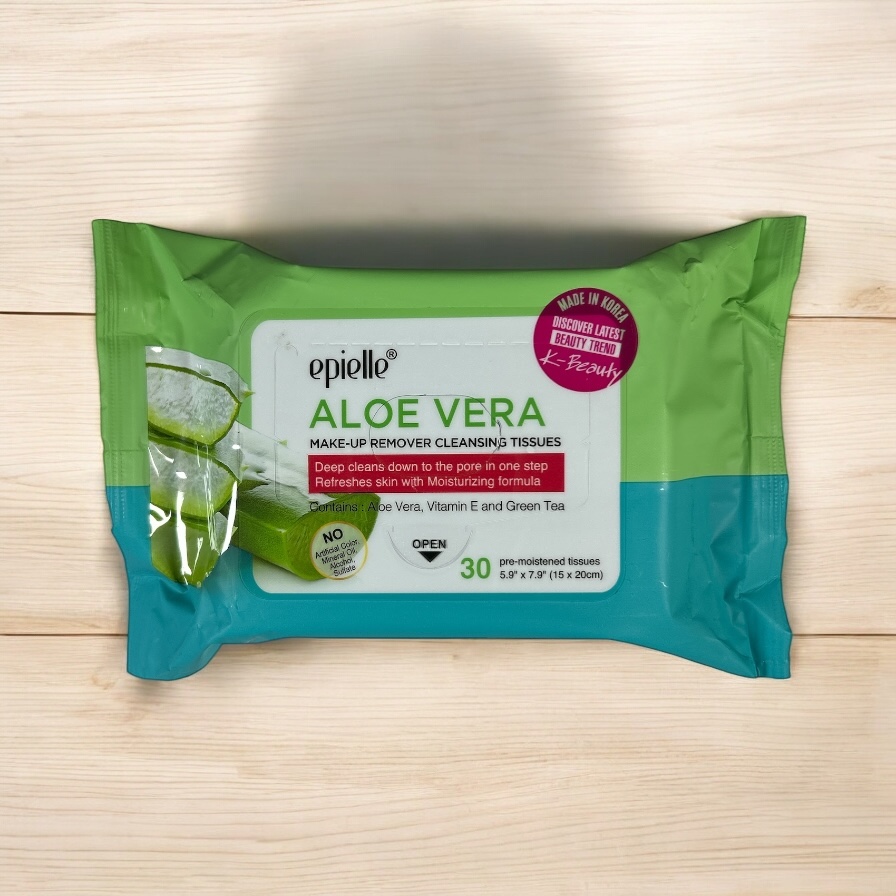 Epielle Make Up Remover Cleansing Tissue 2 Packs