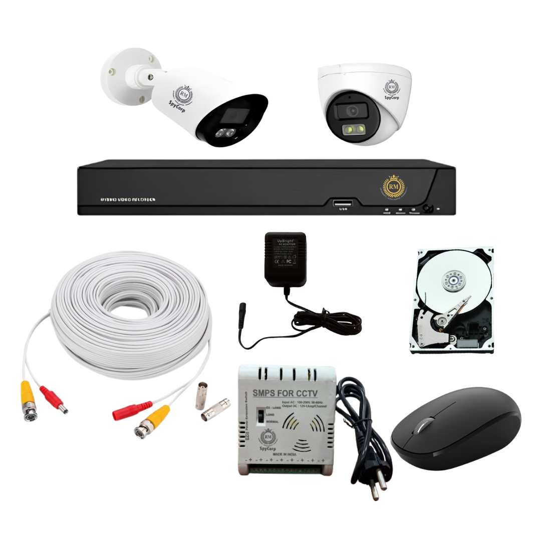 SpyCorp RM 2 Cameras Combo AHD