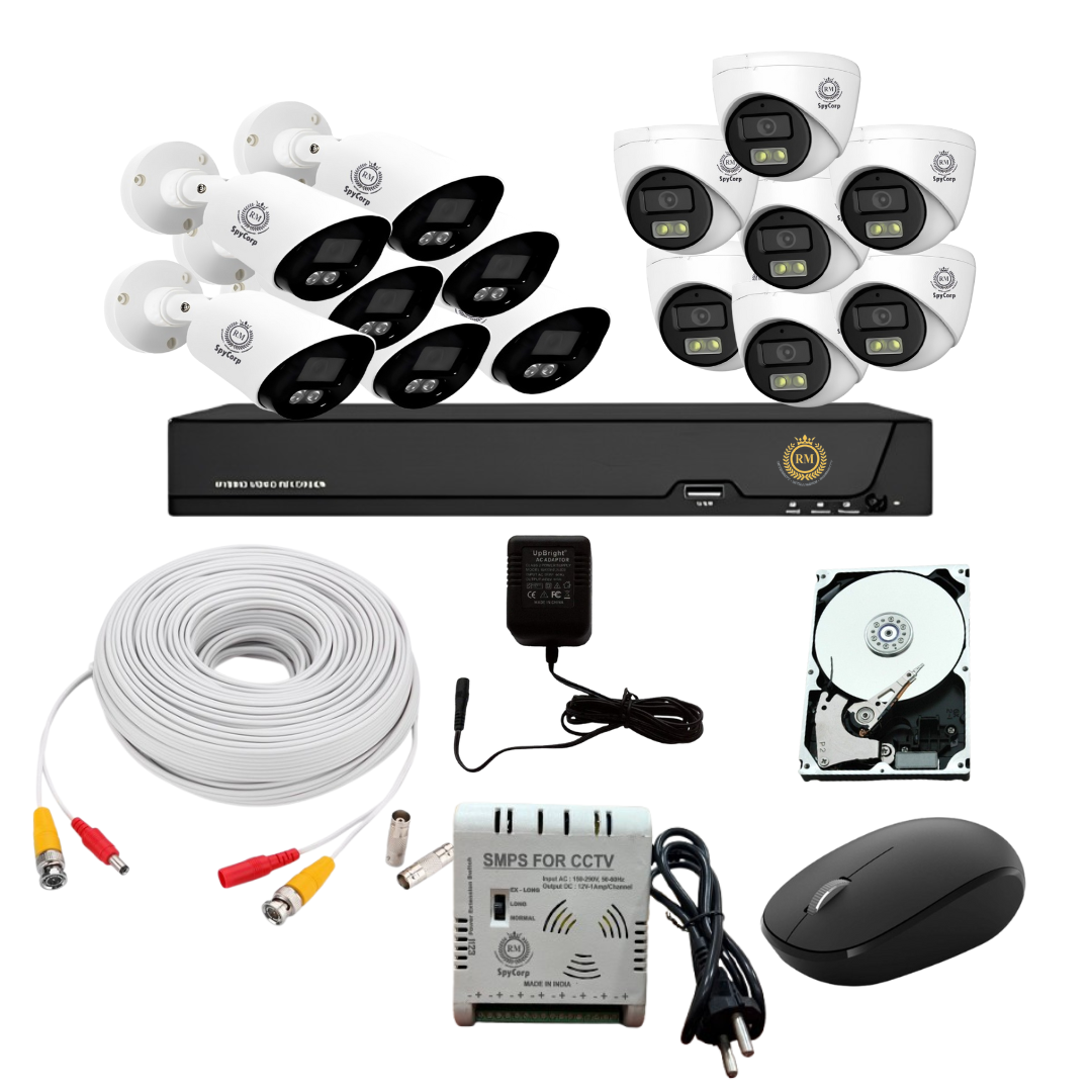 SpyCorp RM 14 Cameras Combo AHD