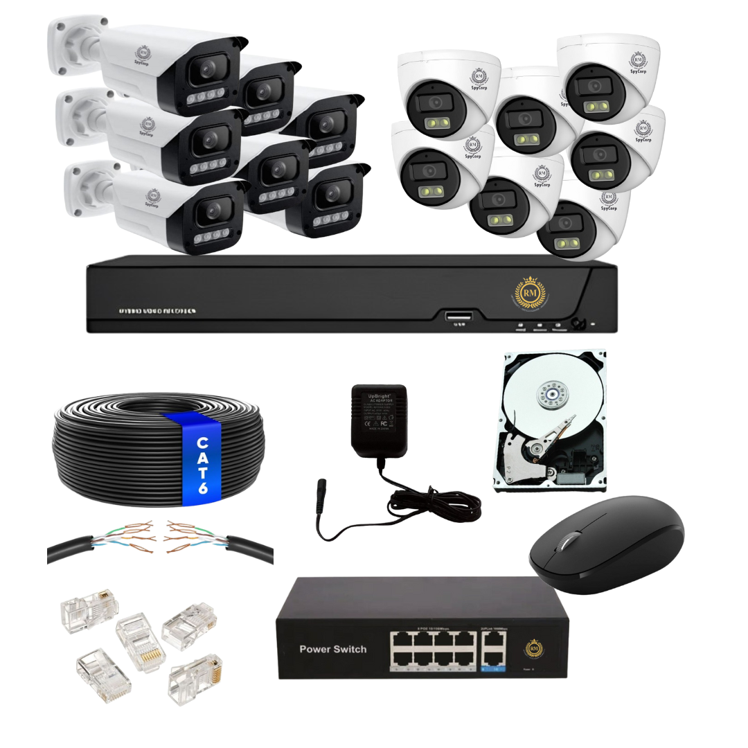 SpyCorp RM 14 Cameras Combo IP