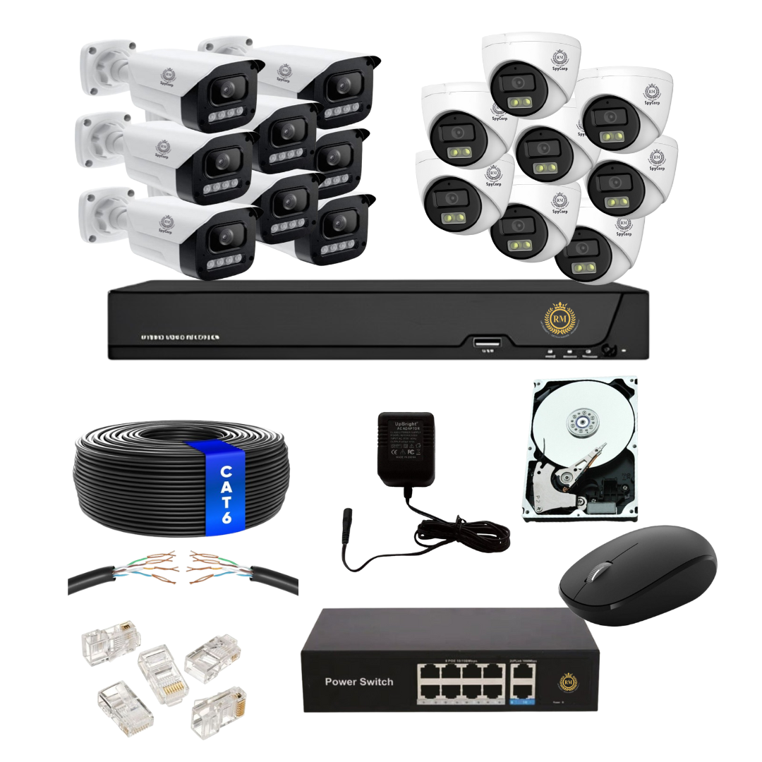SpyCorp RM 16 Cameras Combo IP