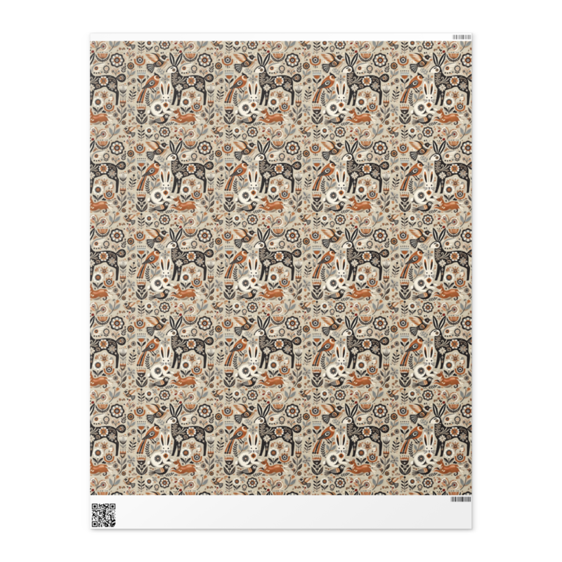 Boho Woodland Whimsy Wrapping Paper