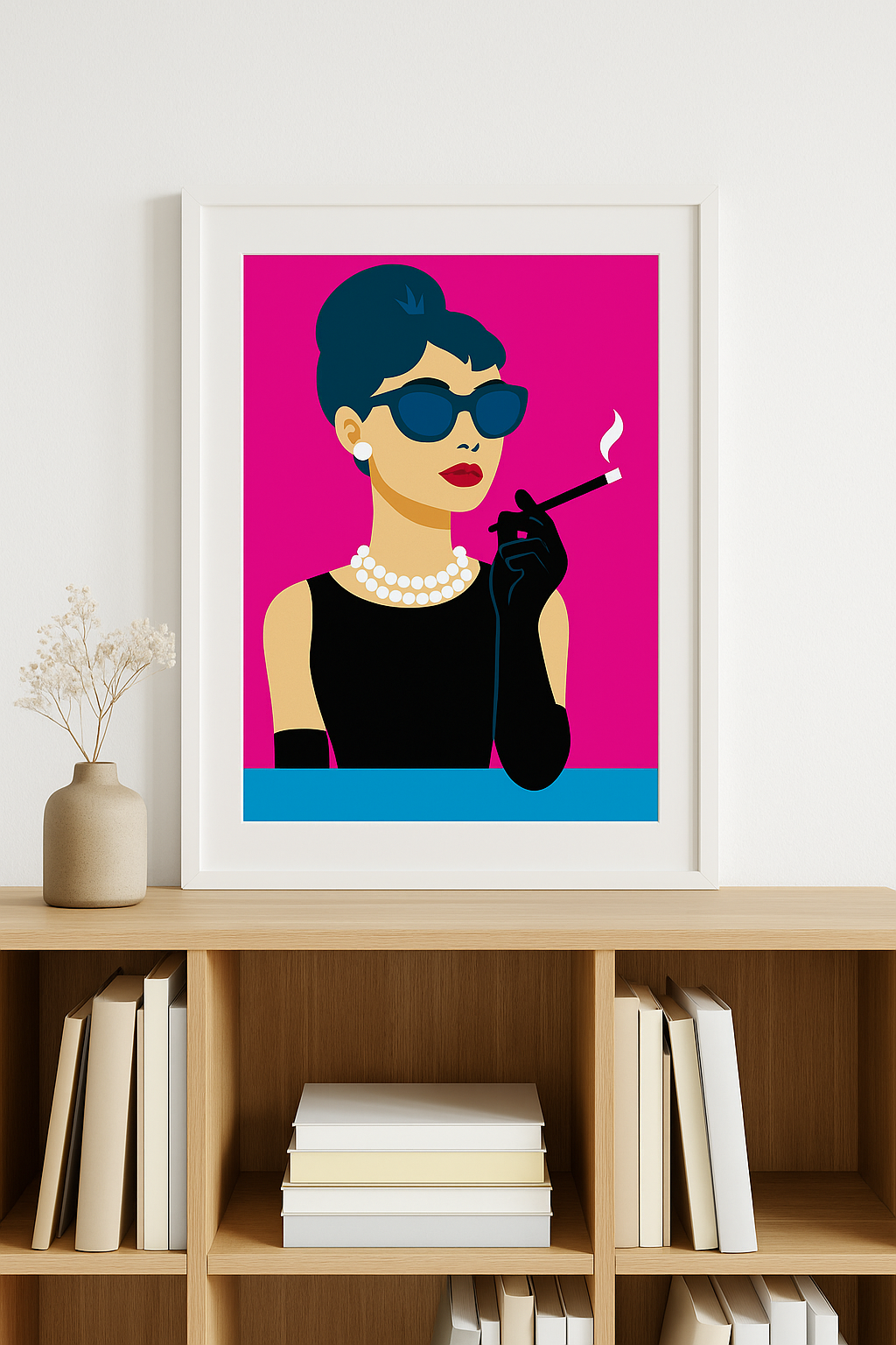 Pearls and Attitude Digital Potrait