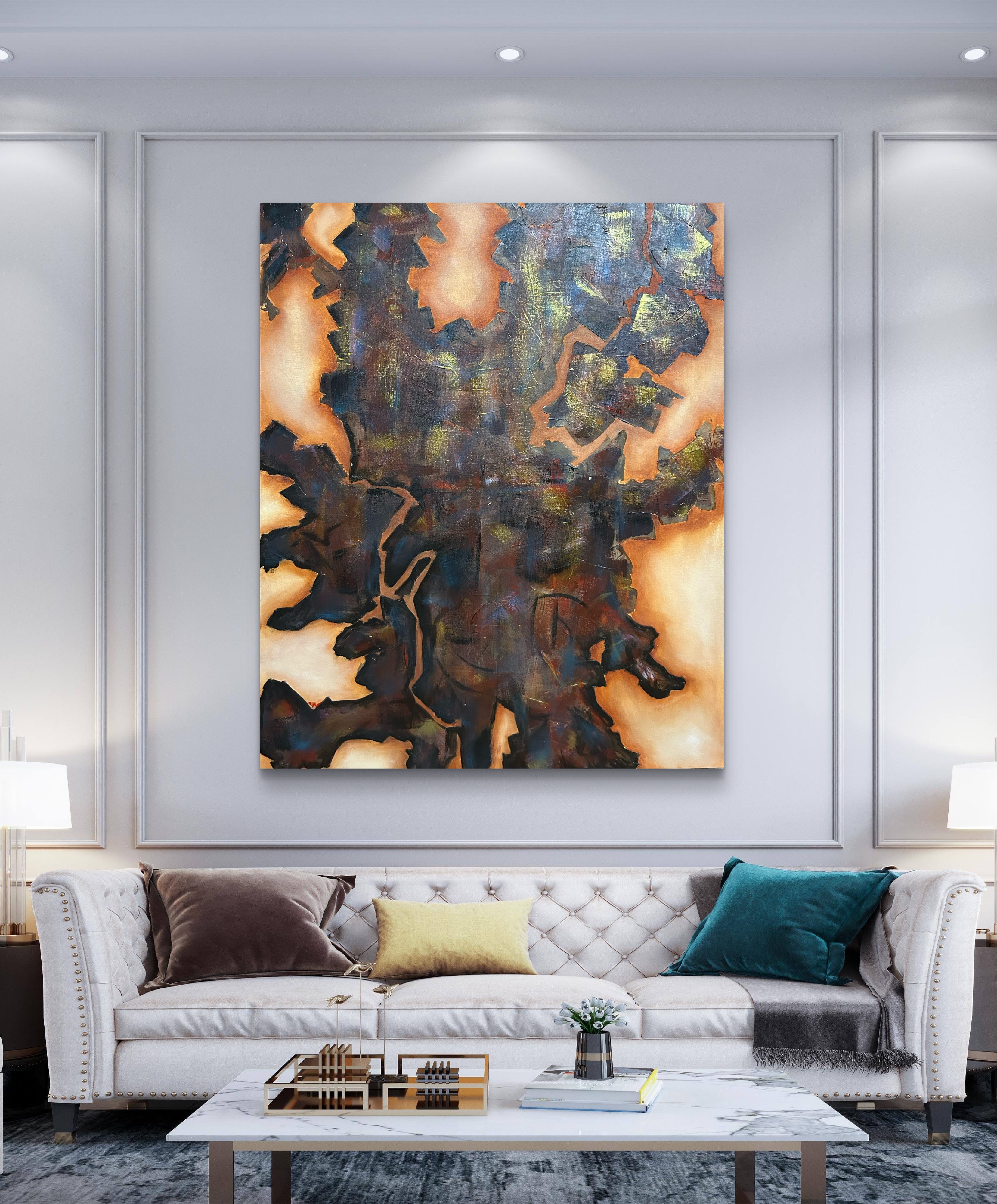 Abstract Metal Wall Art