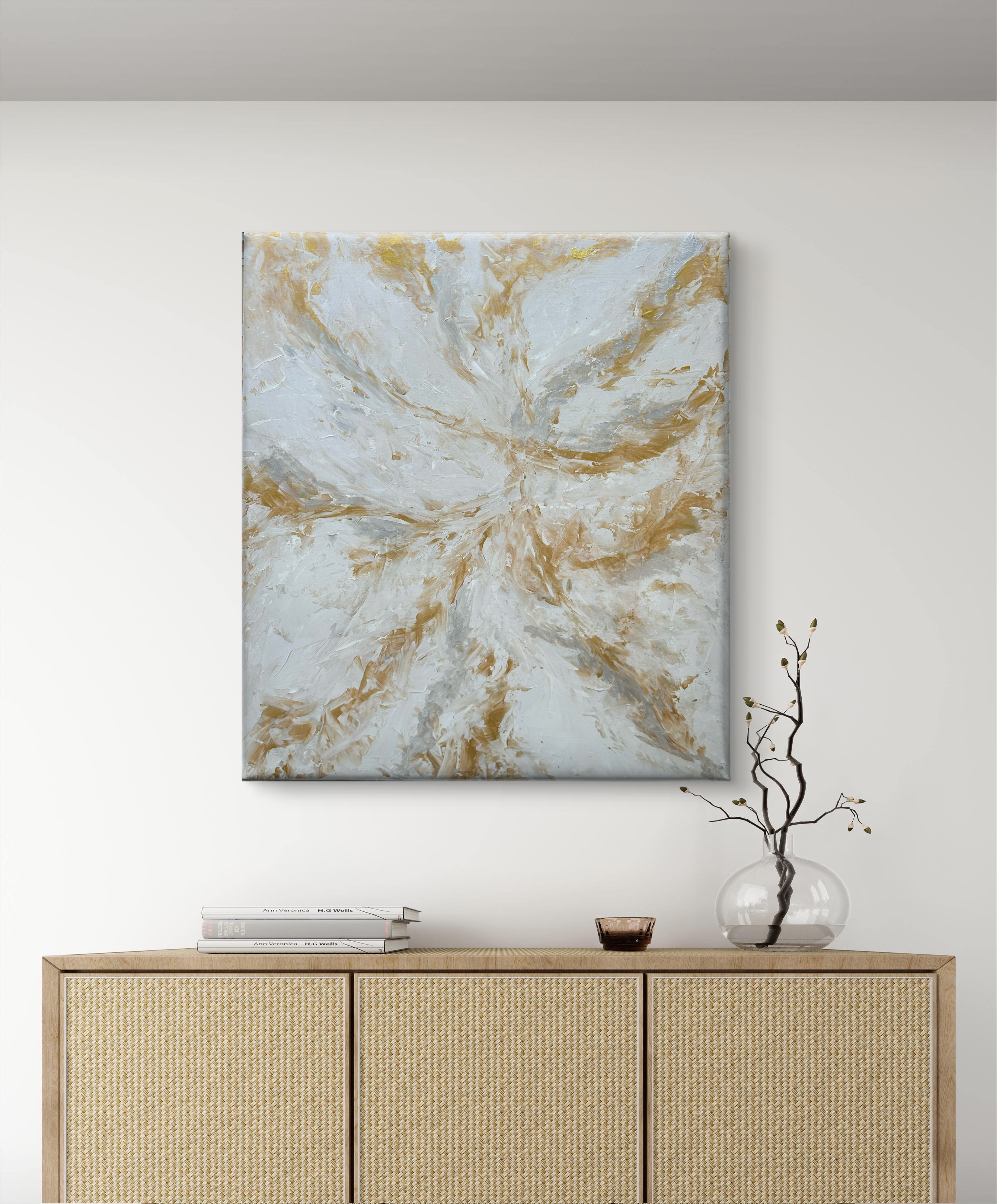 Abstract Marble Canvas Art