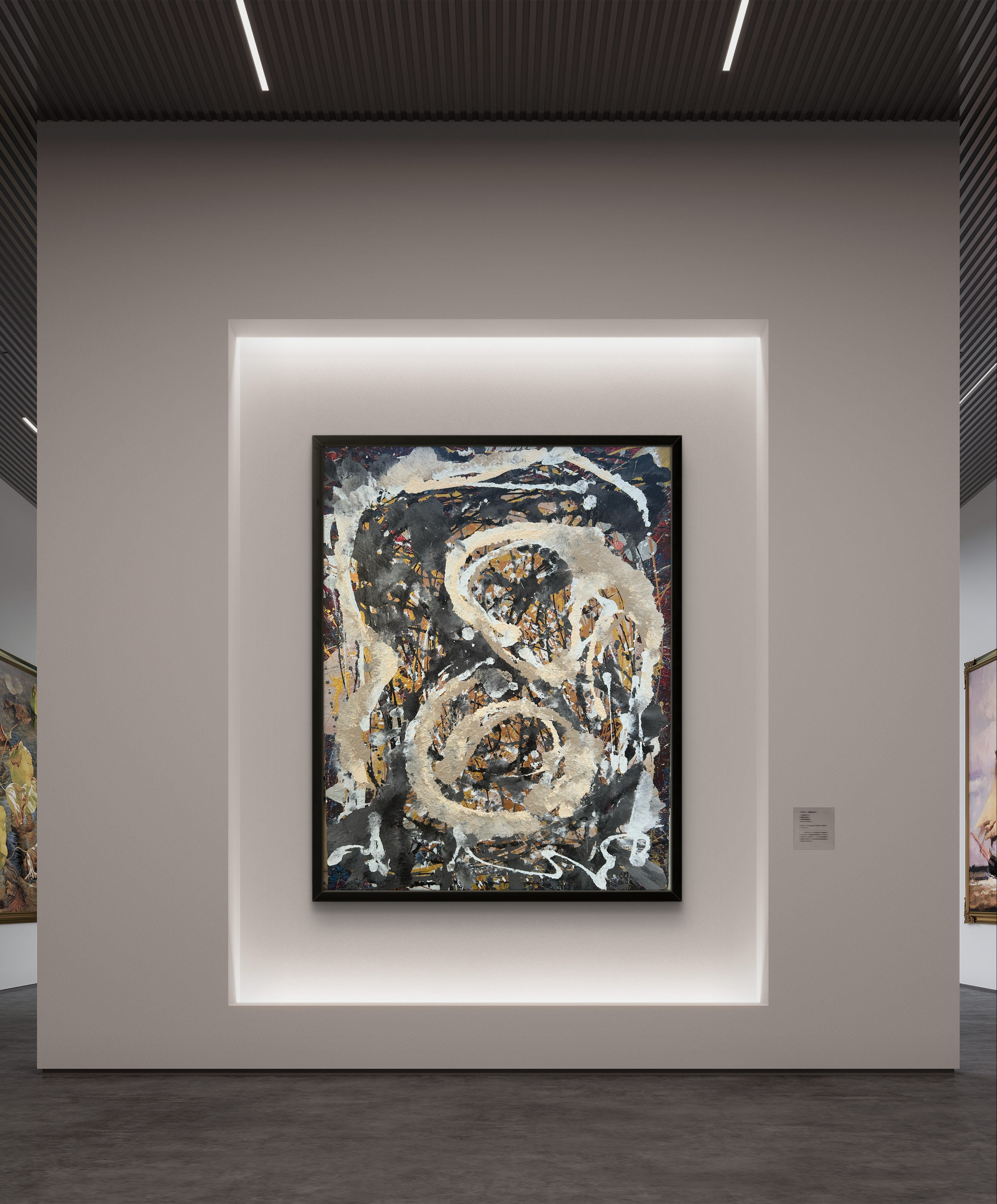 Abstract Expressionist Painting