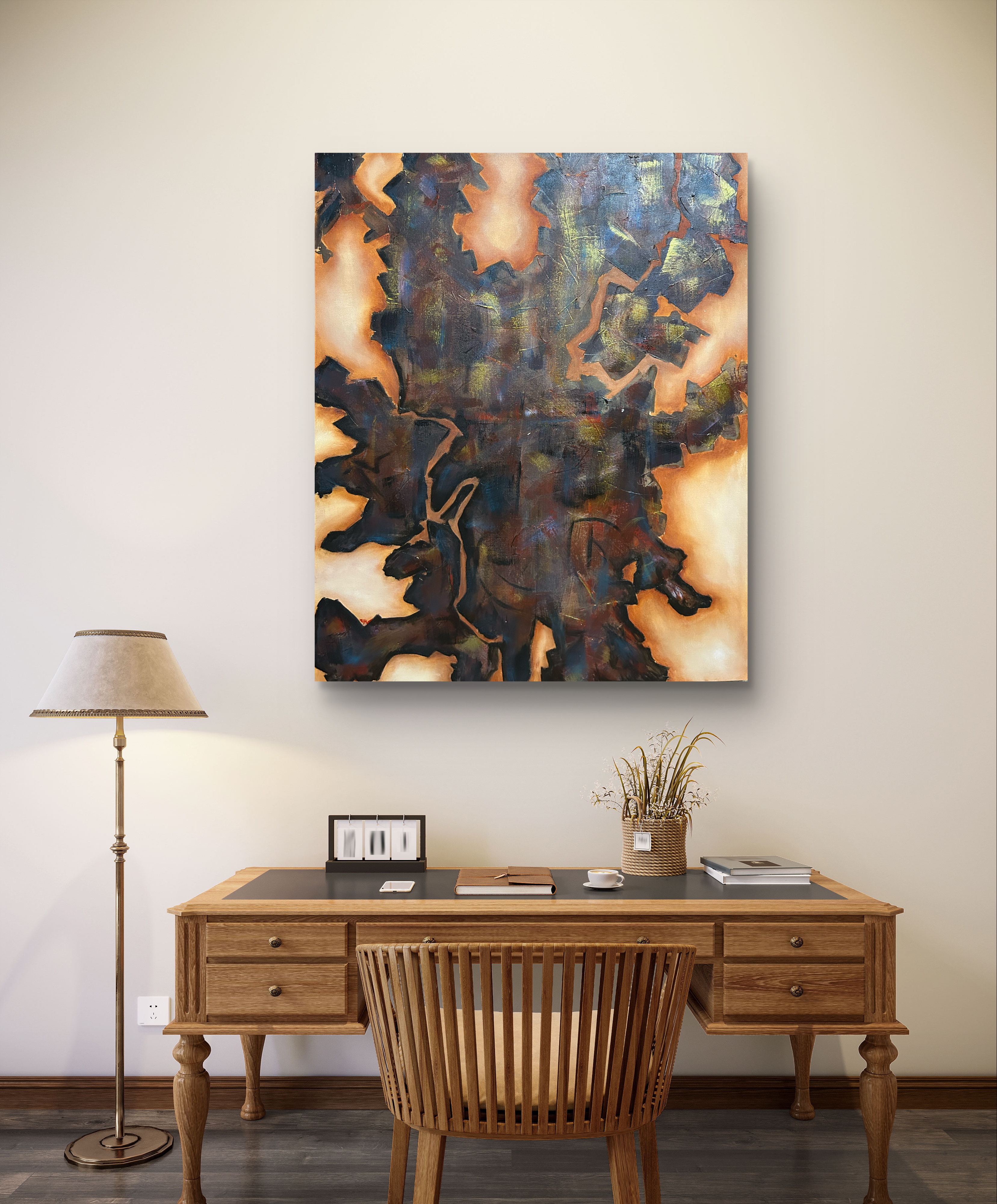 Abstract Metal Wall Art