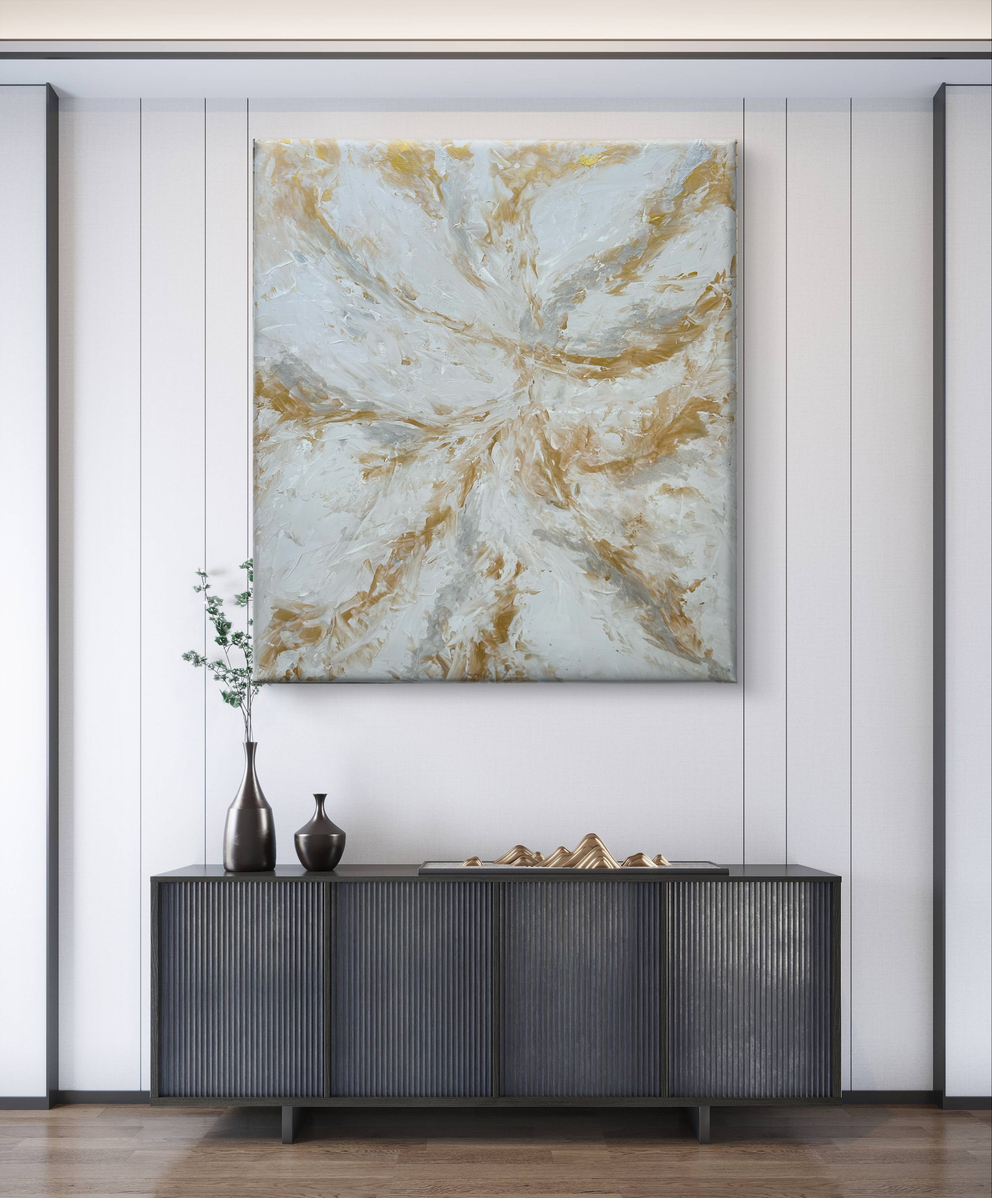 Abstract Marble Canvas Art