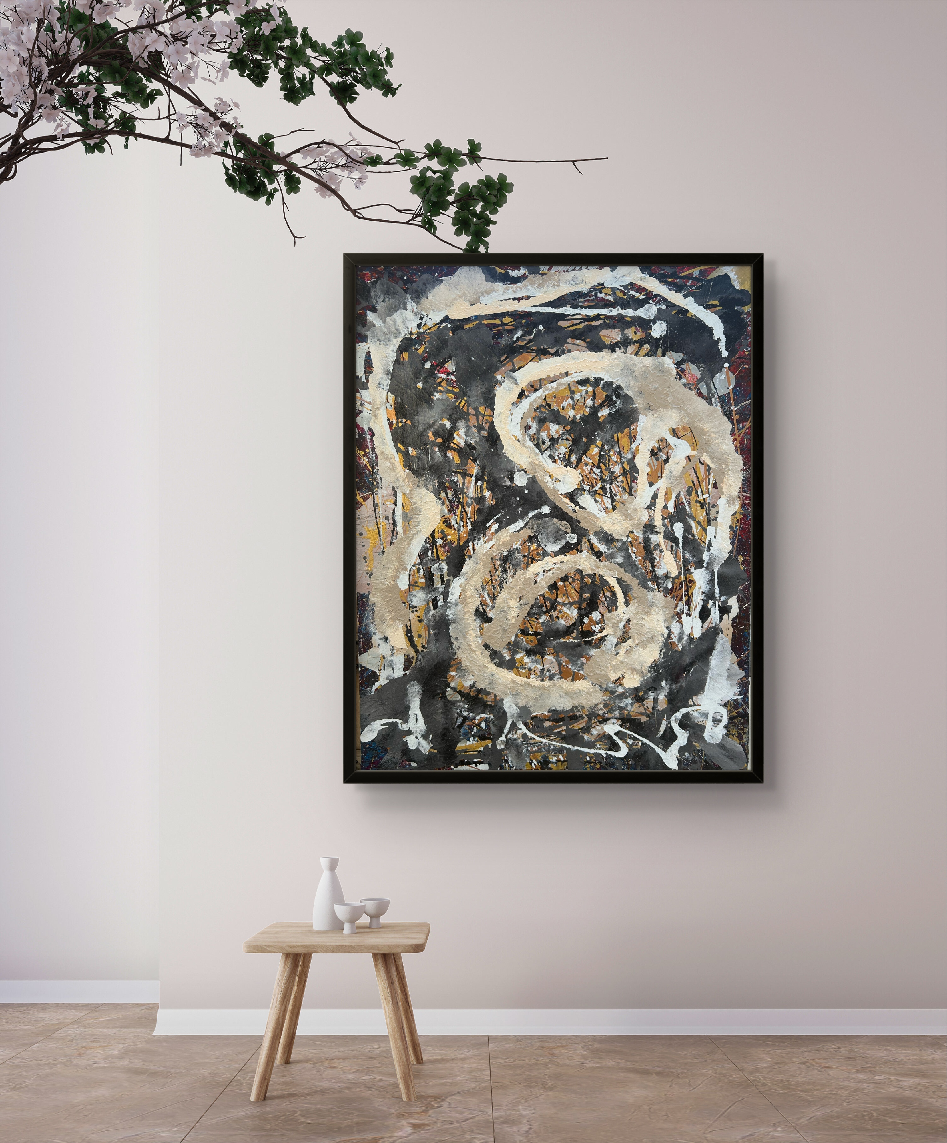 Abstract Expressionist Painting