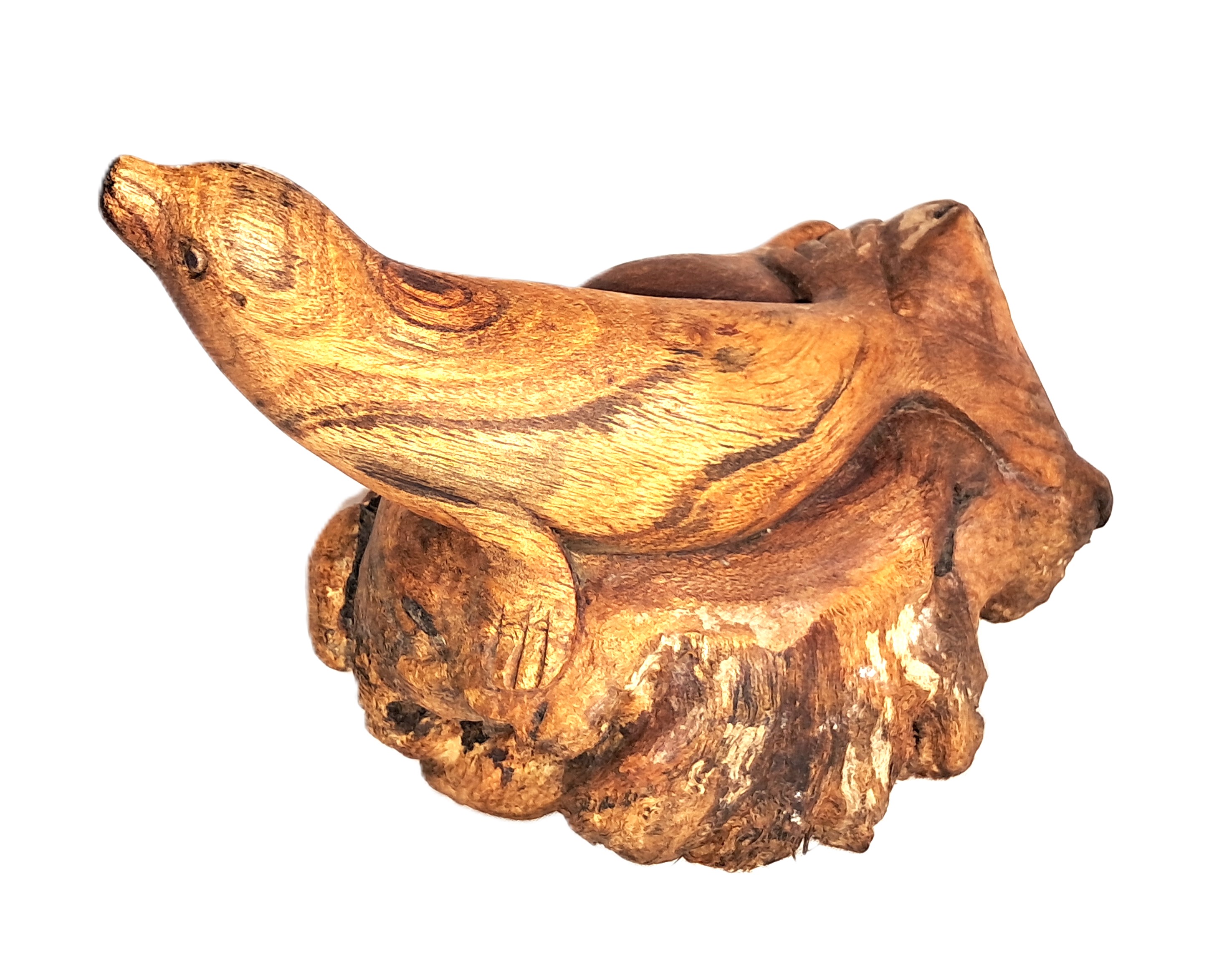 Seal wood carving (#slWw6.5)