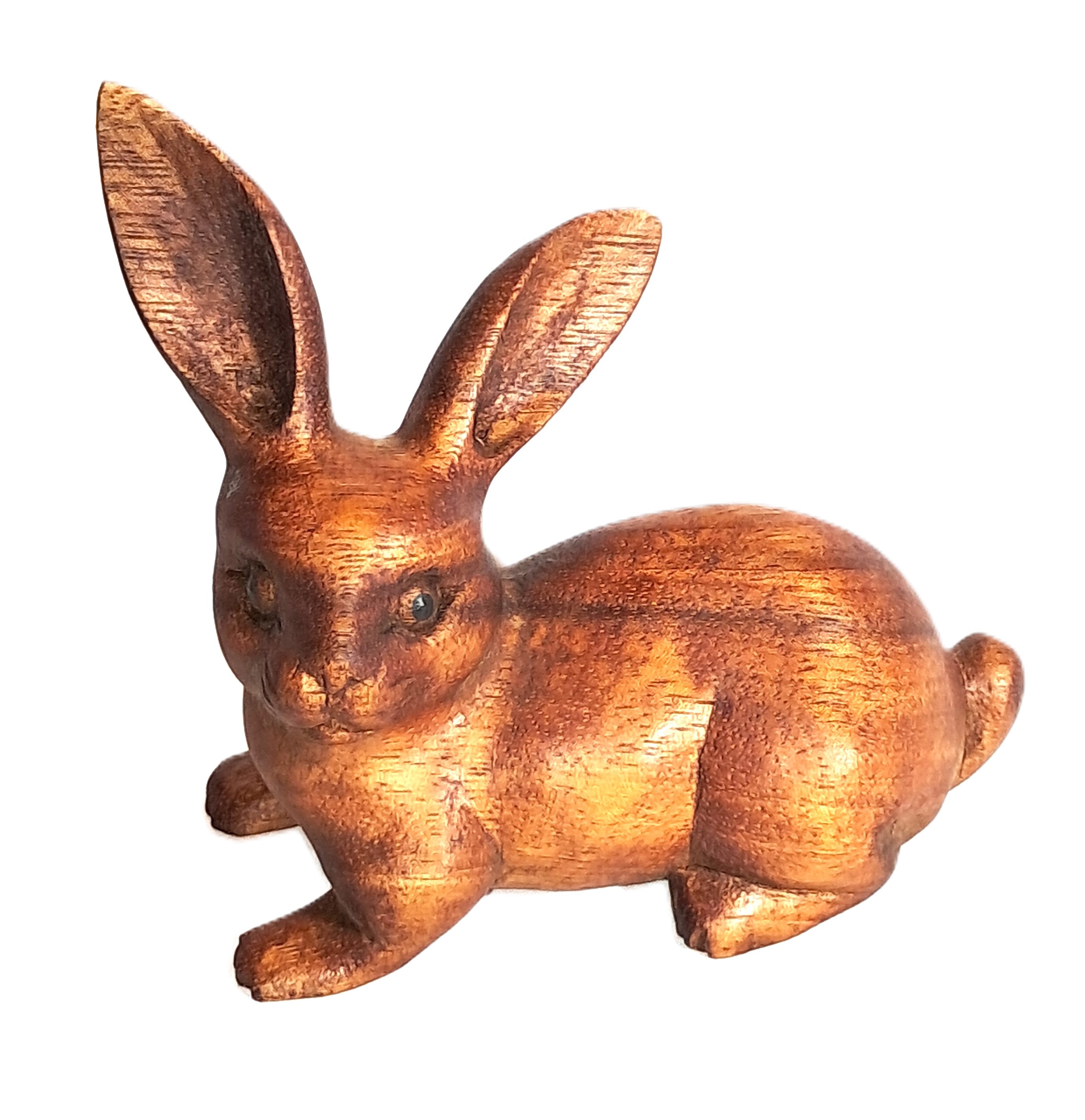 Bunny rabbit wood carving (#bnHlkL7mx)