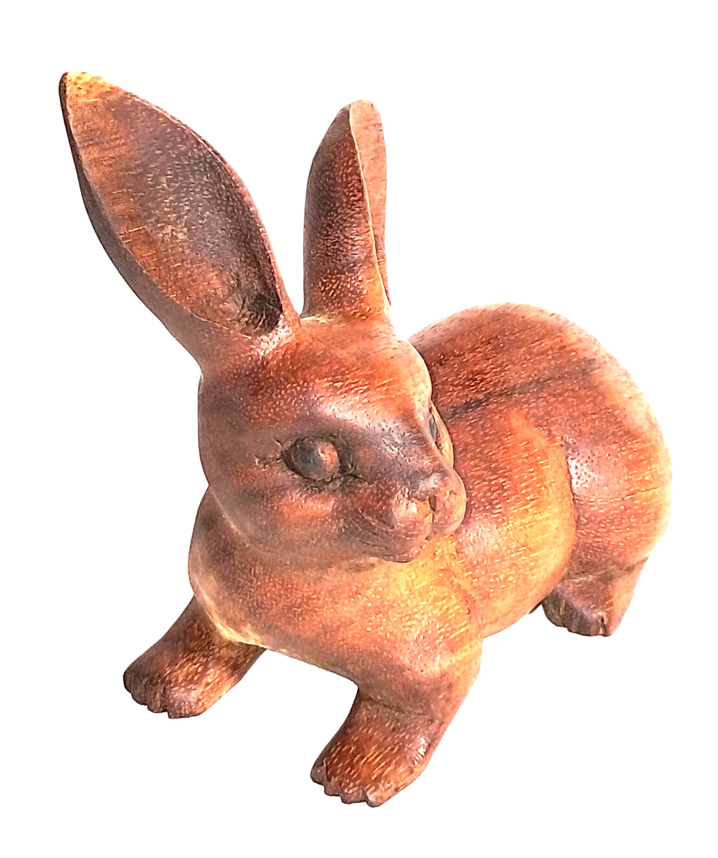 Bunny rabbit wood carving (#bnHlkL7mx)