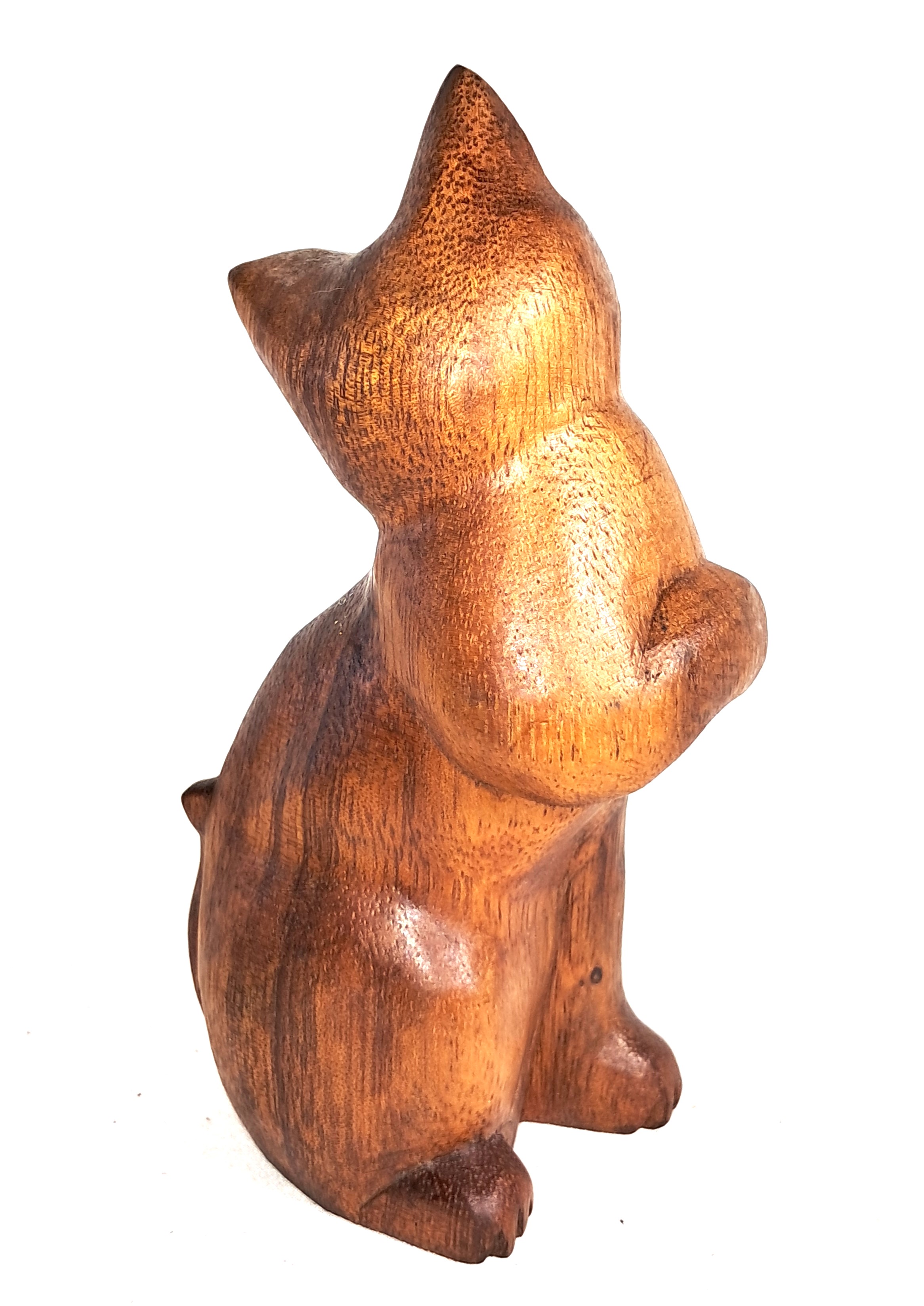 Cat wood carving (#ctVcoy)