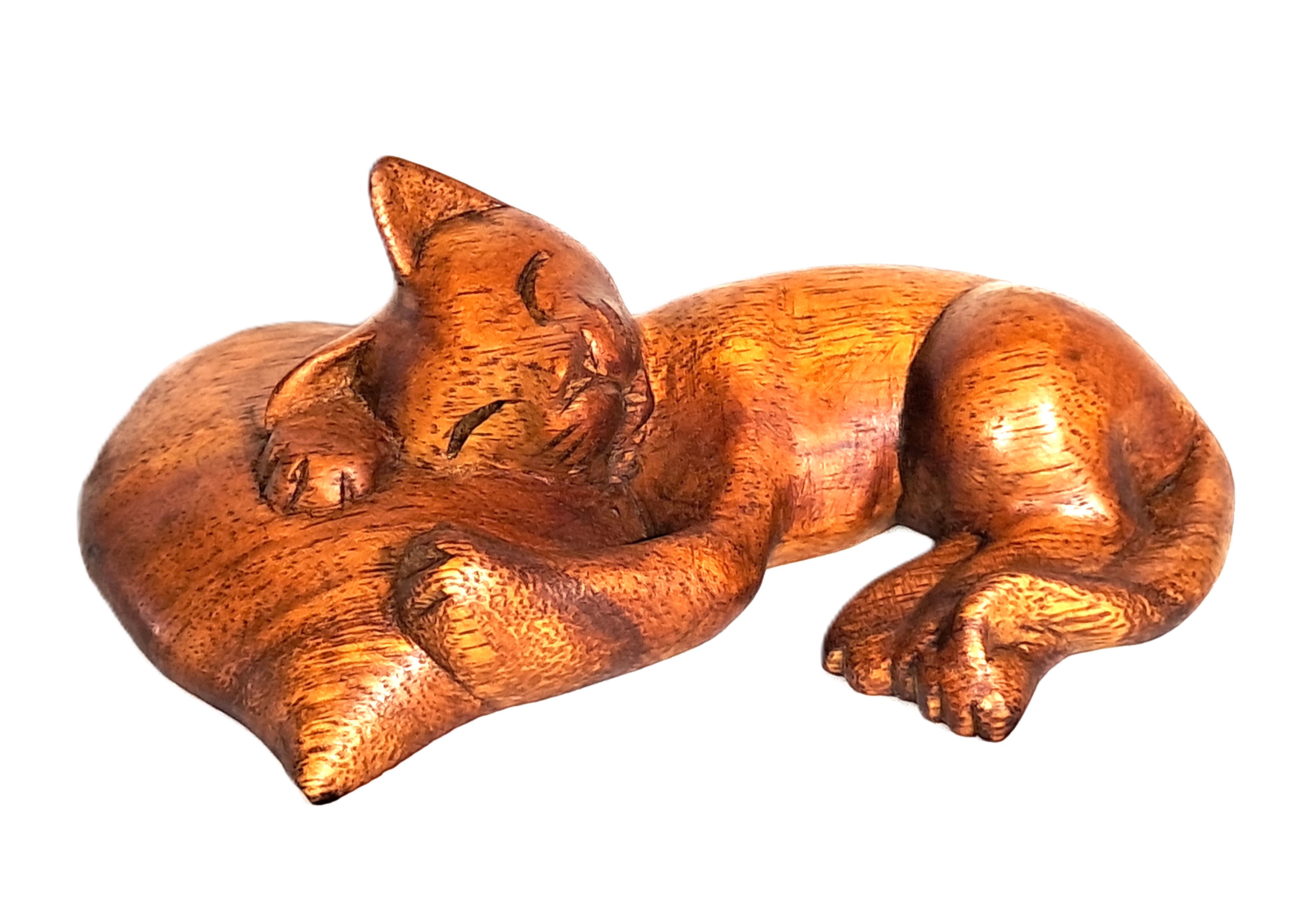 Cat wood carving (#ctHrt)