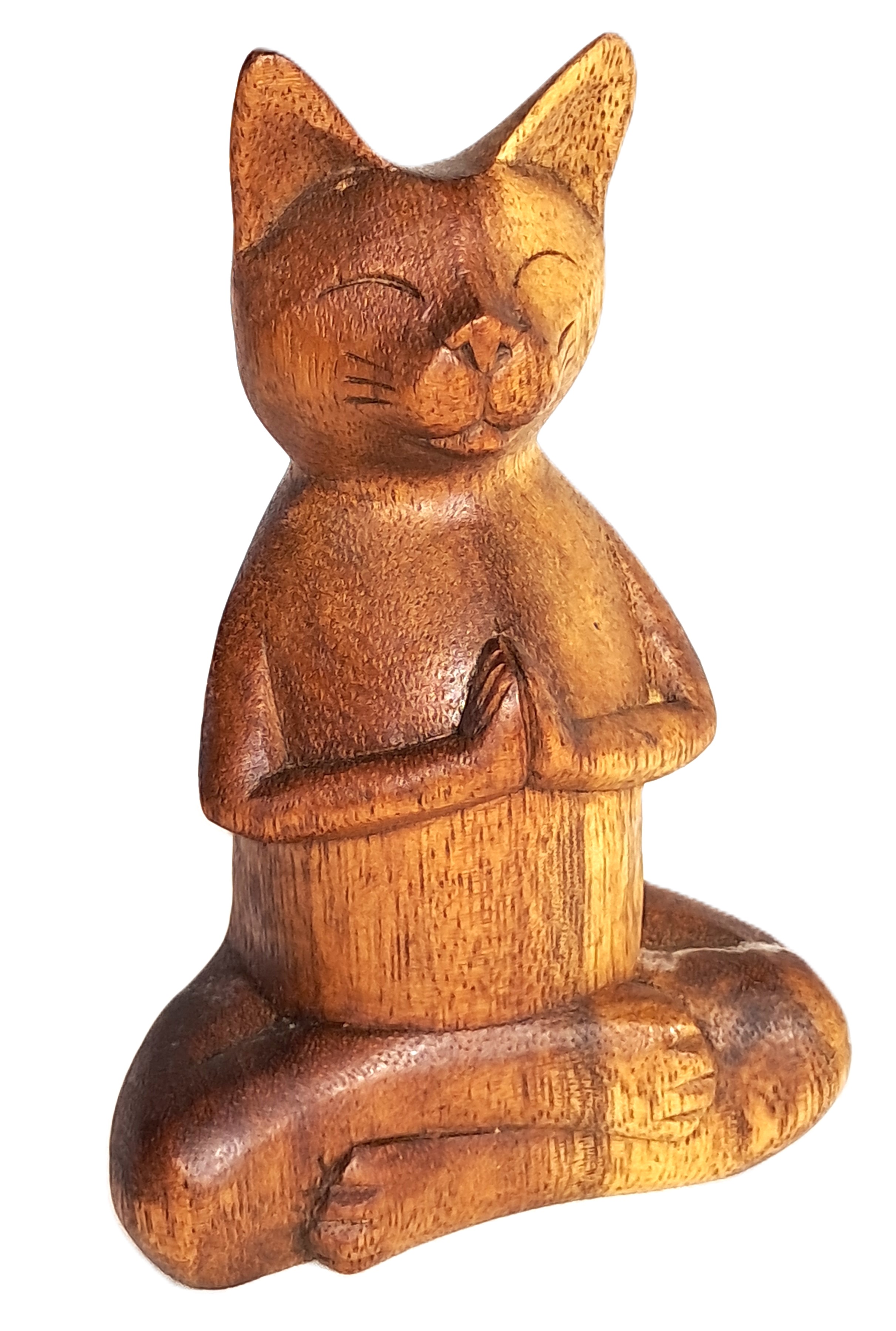 Cat wood carving (#ctVpry)