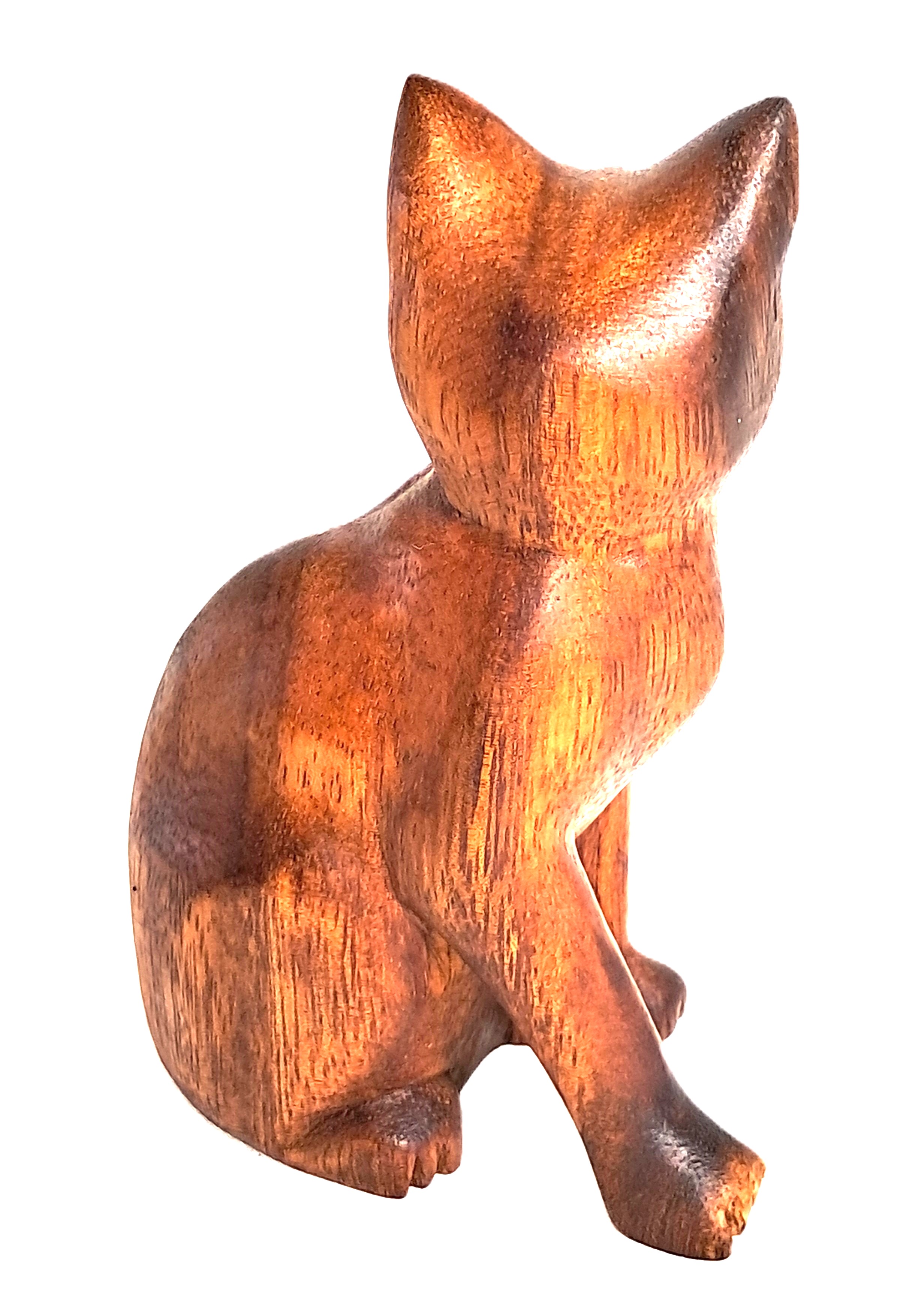 Cat wood carving (#ctVlkL)