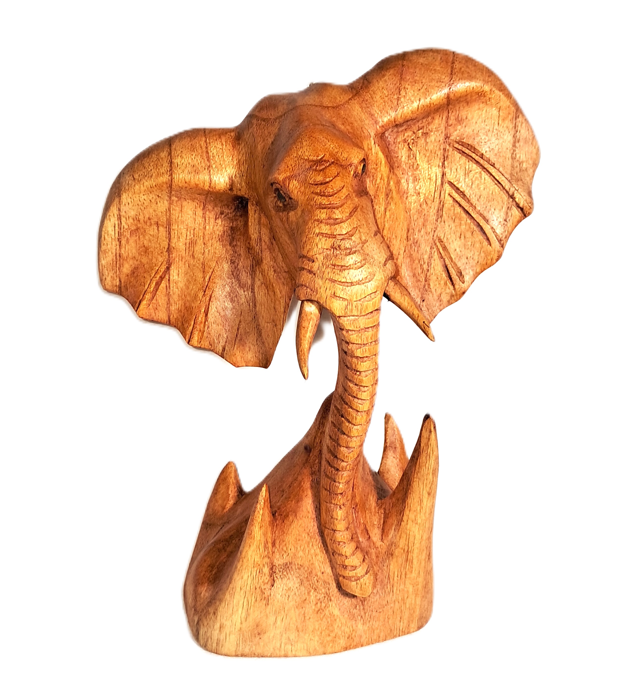 Elephant wood carving (#elfHd8)
