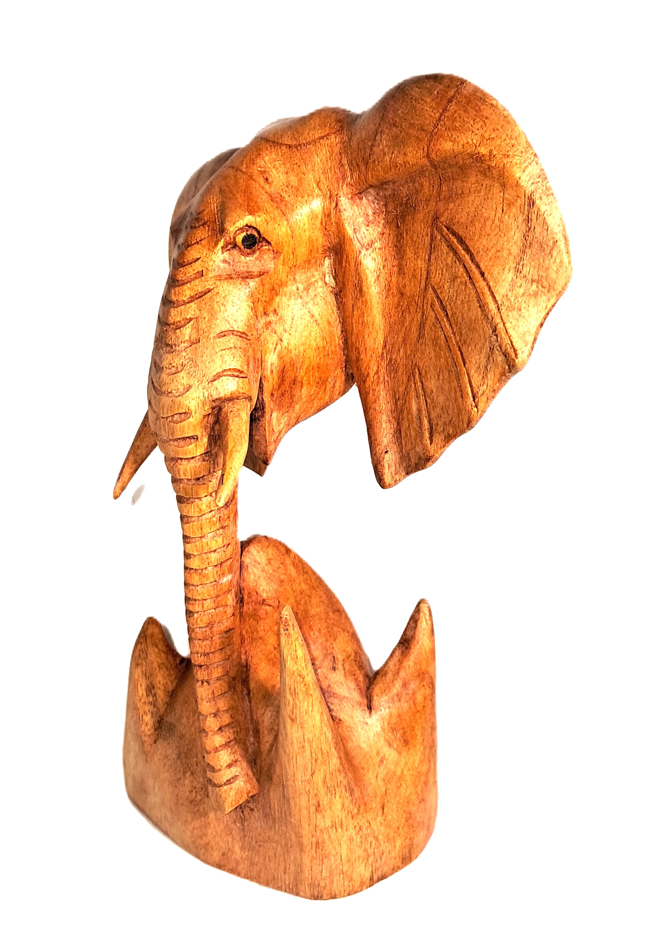 Elephant wood carving (#elfHd8)
