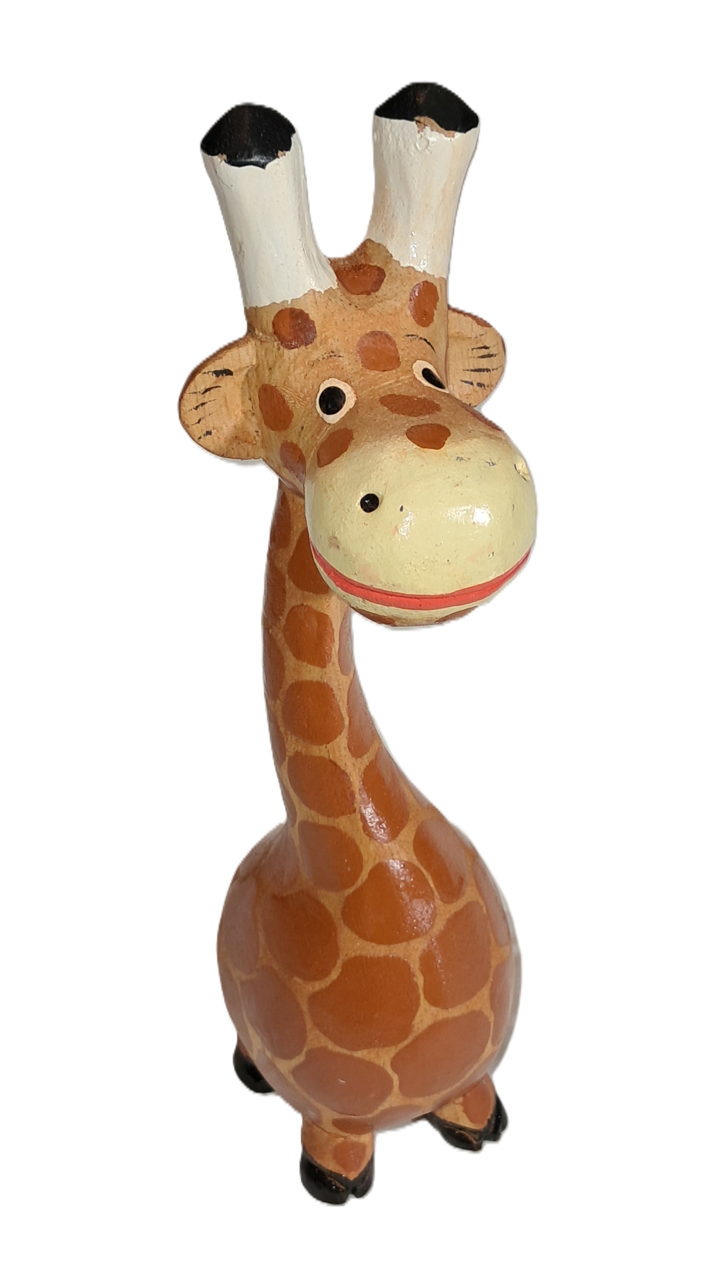 Giraffe wood carving (#grf10)