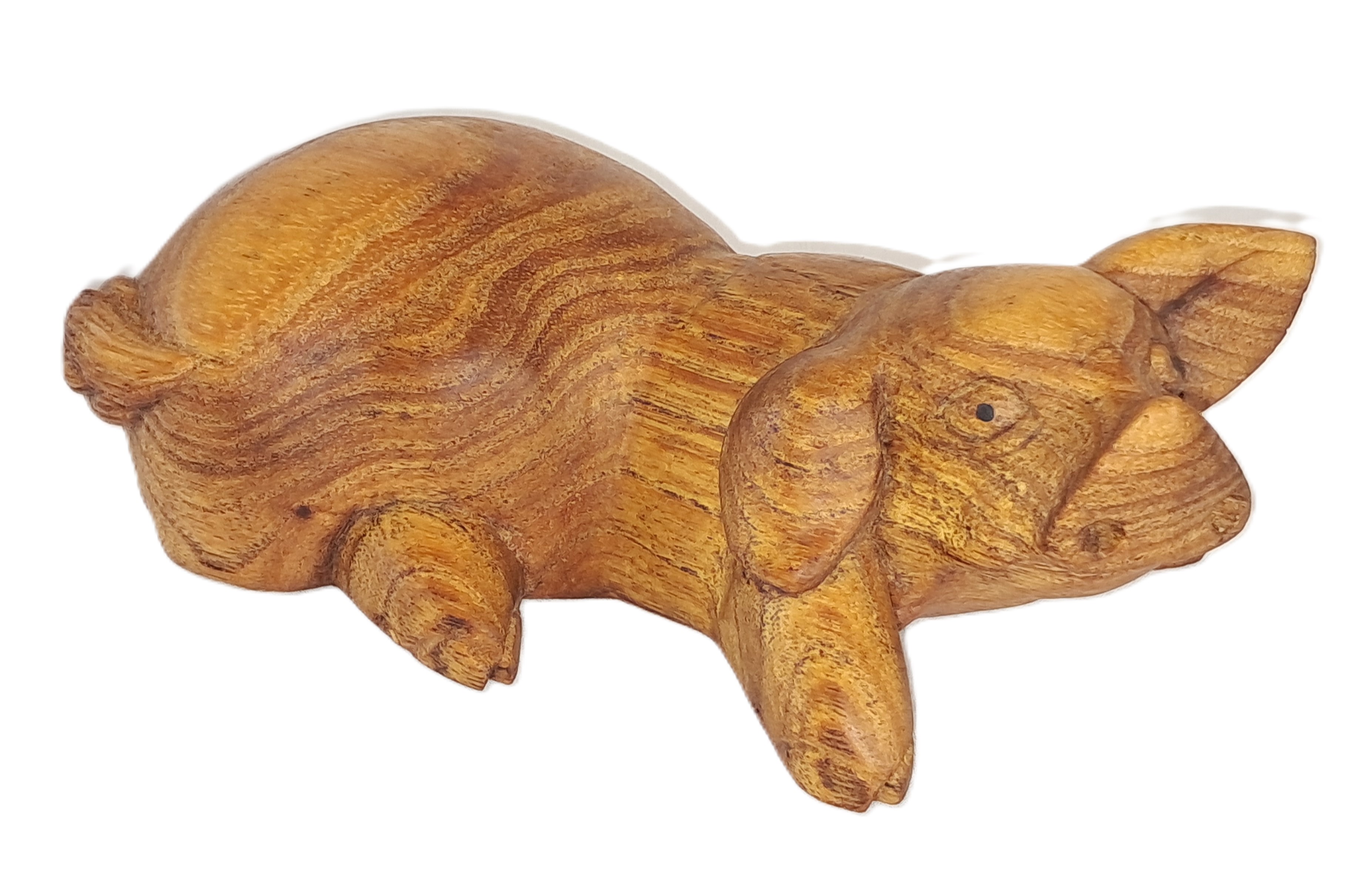 Pig wood carving (#pgLy6.5)