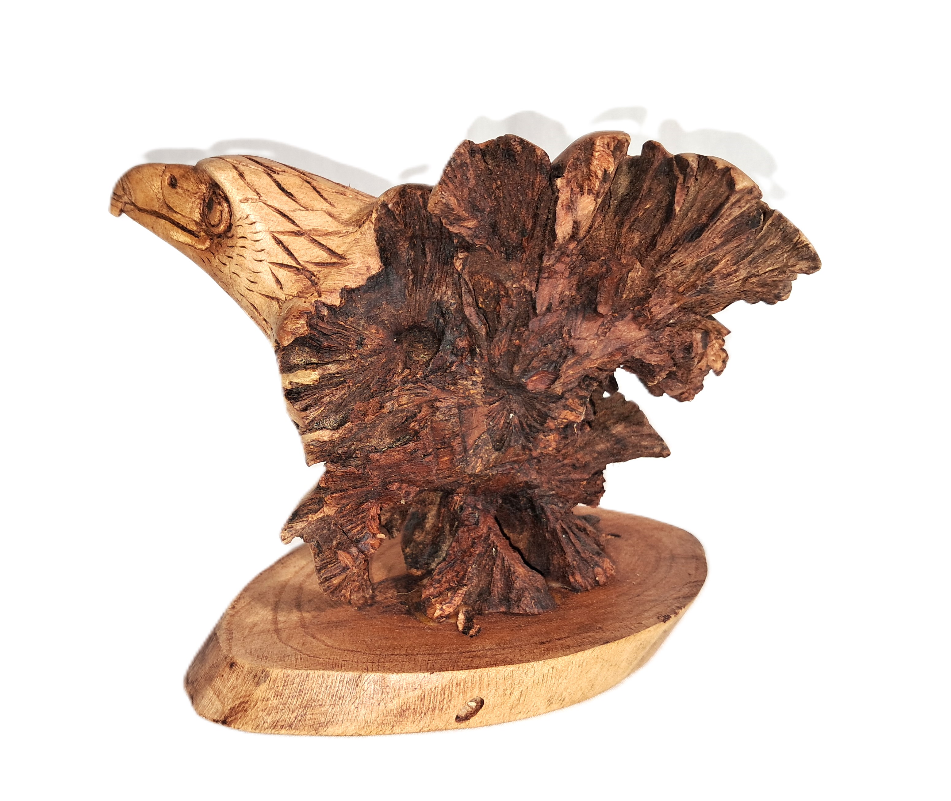 Eagle wood carving (#eglHd5)