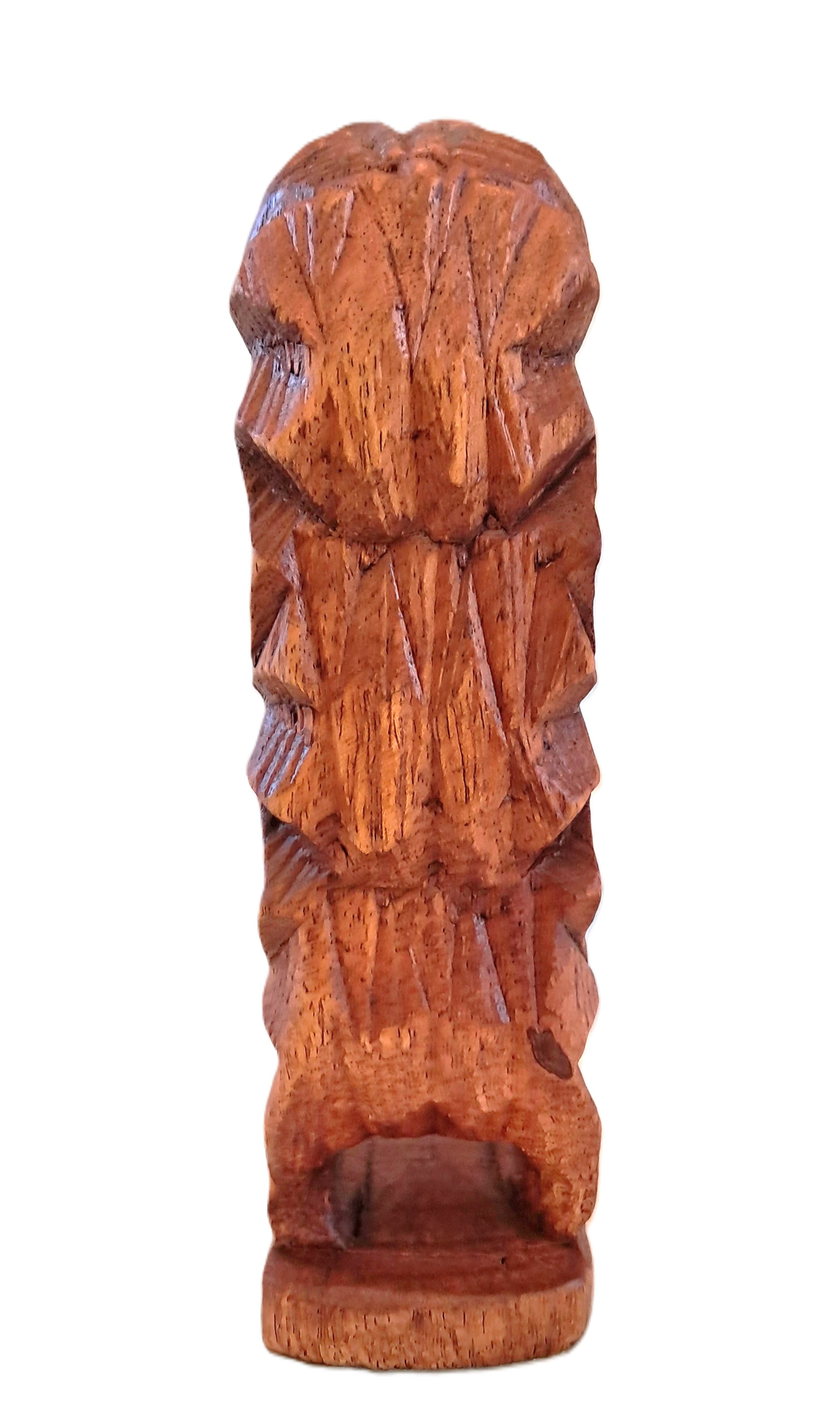 Monkey wood carving, see, hear, speak no evil (mnk3v)