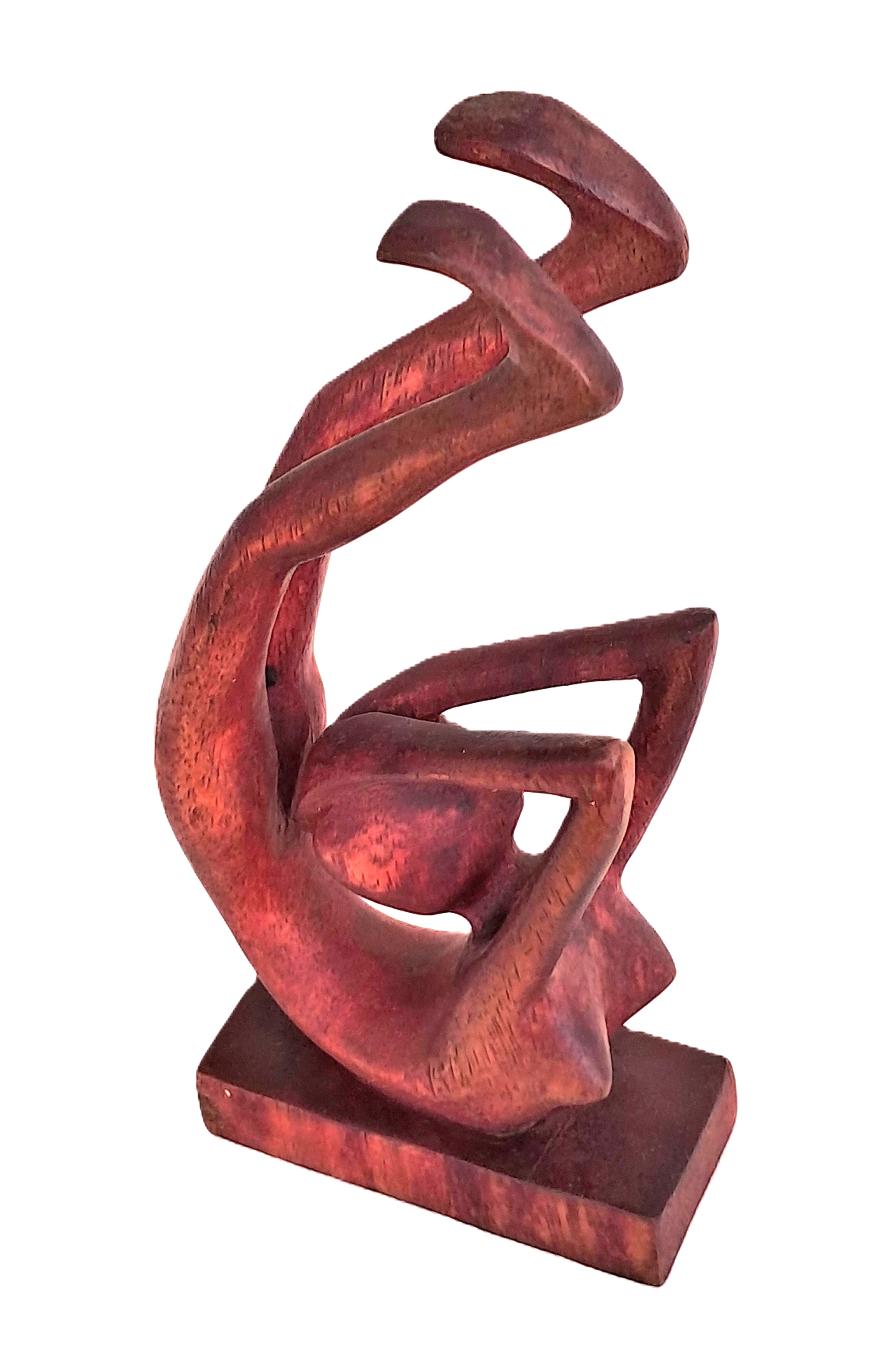 Yoga exercise, wood carving (bkarch)