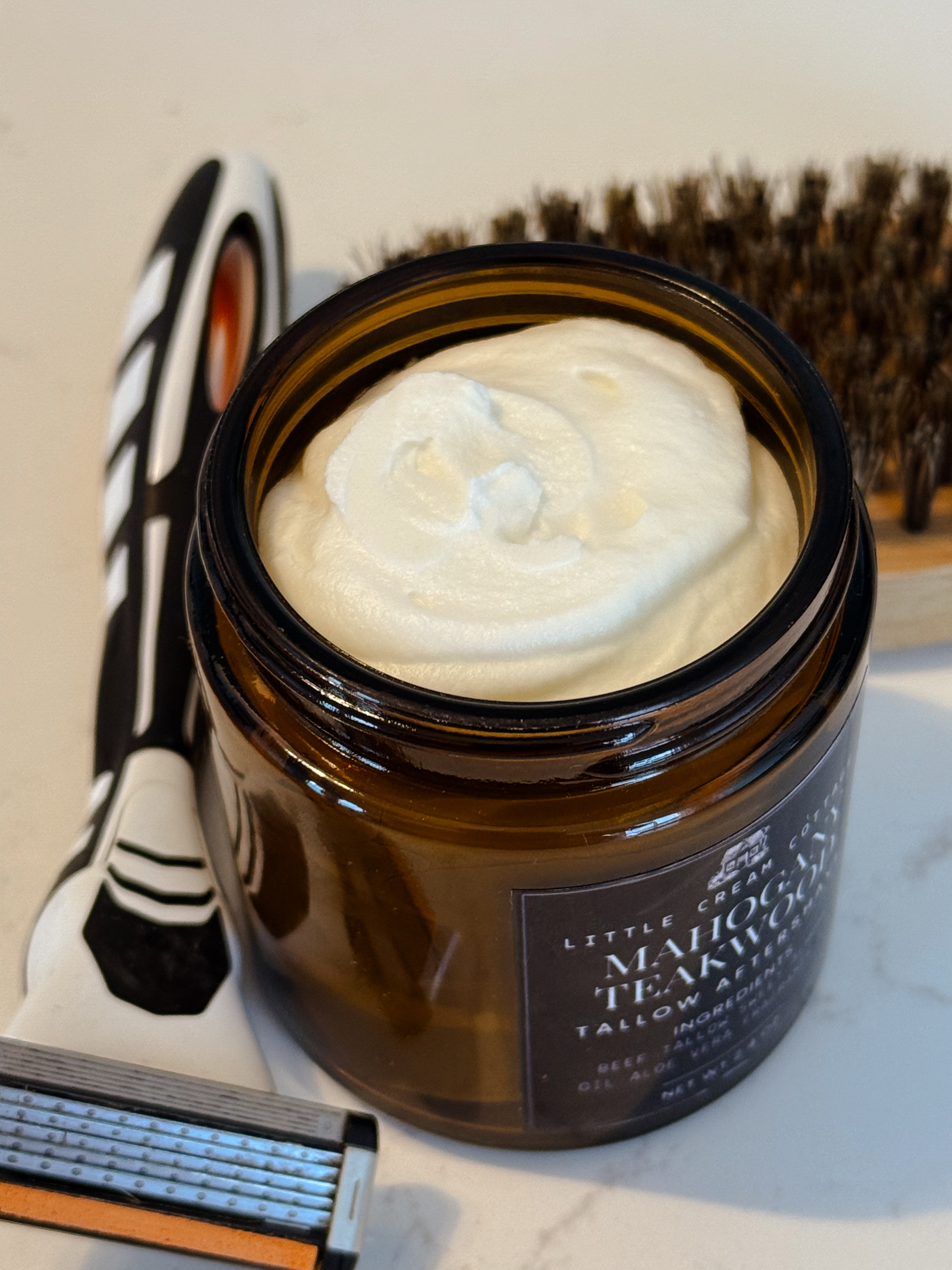 Whipped Tallow Aftershave | Mahogany Teakwood