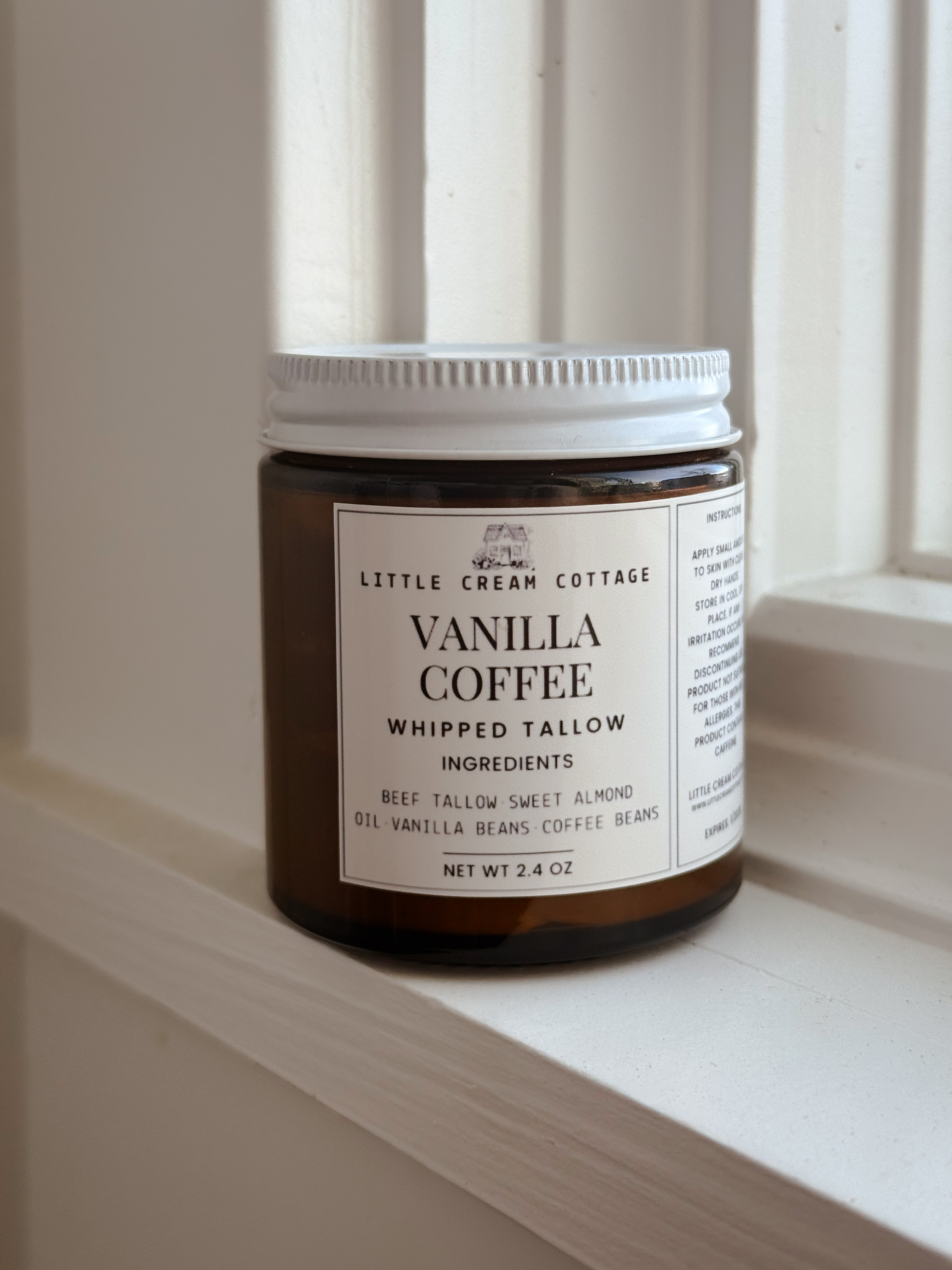 Whipped Tallow | Vanilla Coffee Infused