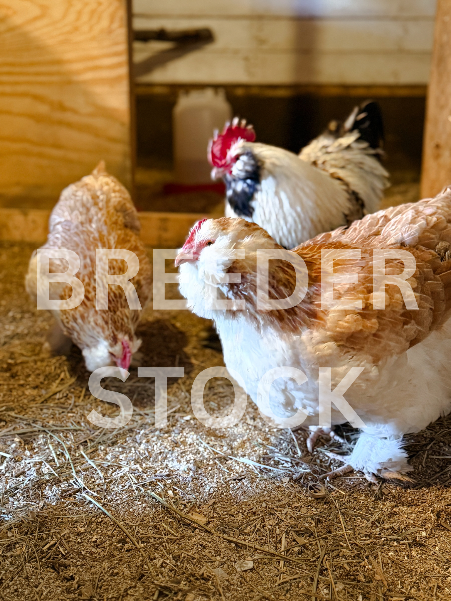 Salmon Faverolles Chicks | Half dozen straight run