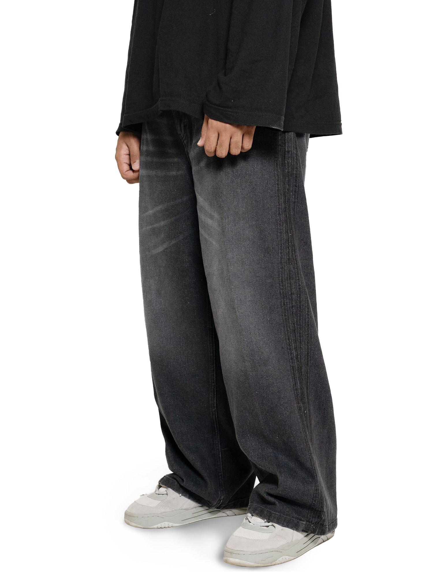 Black Loose-fit Jeans