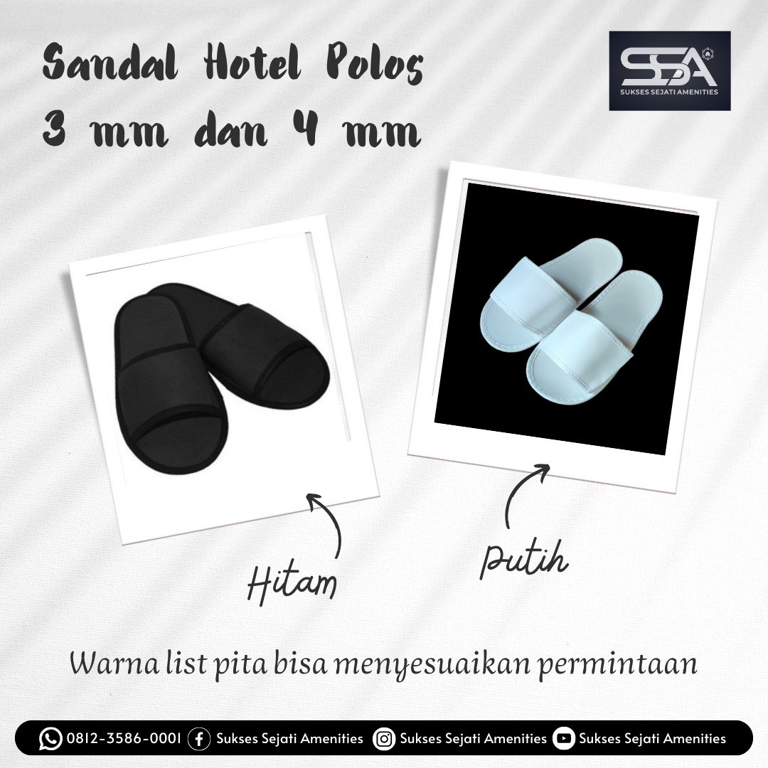 Sandal Hotel Polos 3 mm