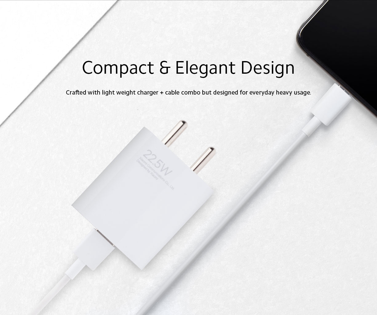 Xiaomi 22.5W fast charger