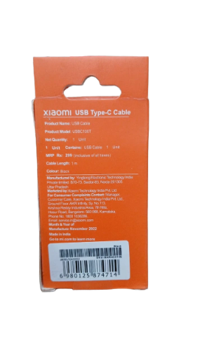 Xiaomi USB Type-C Cable