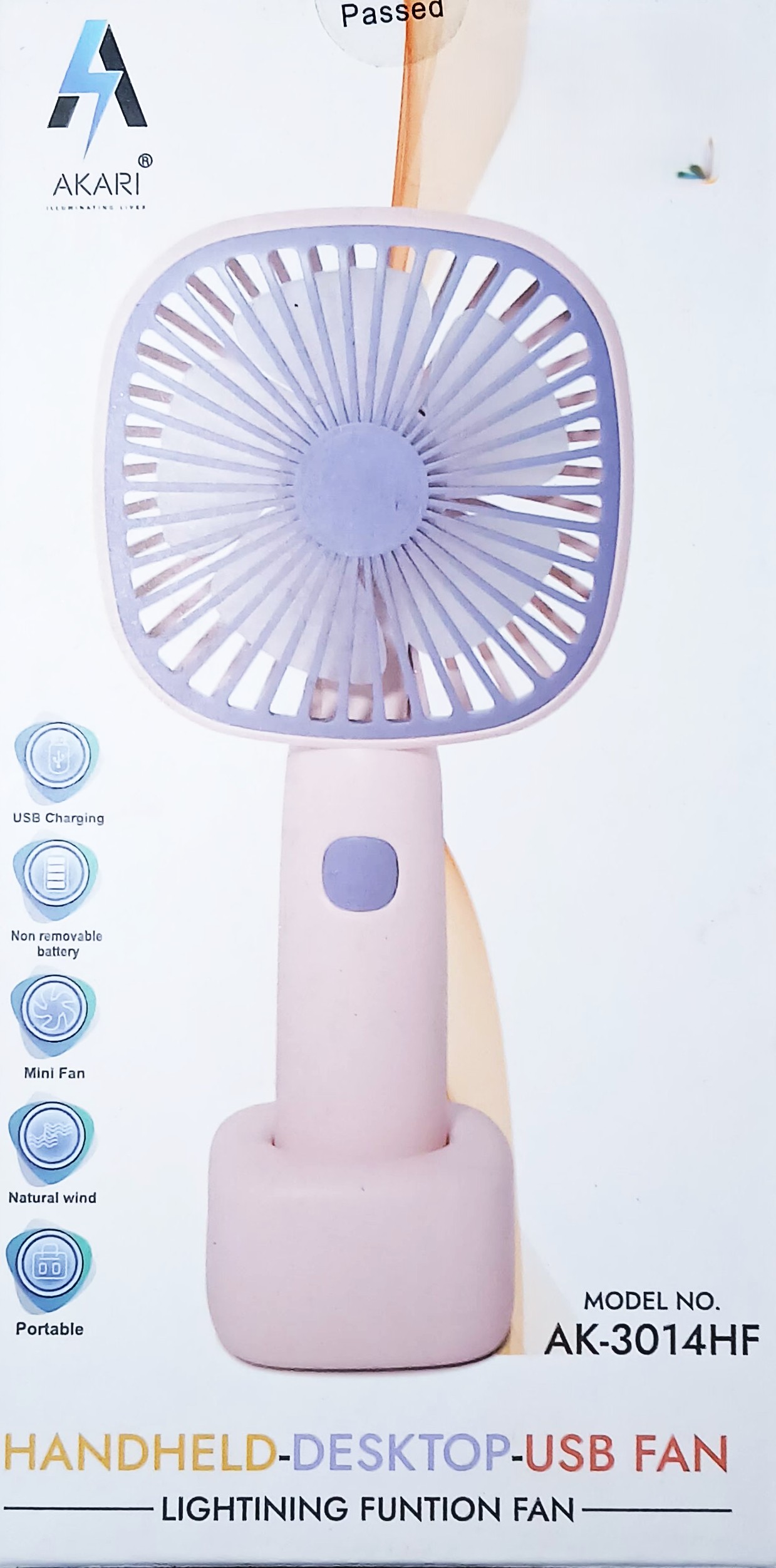 Handheld Portable Fan