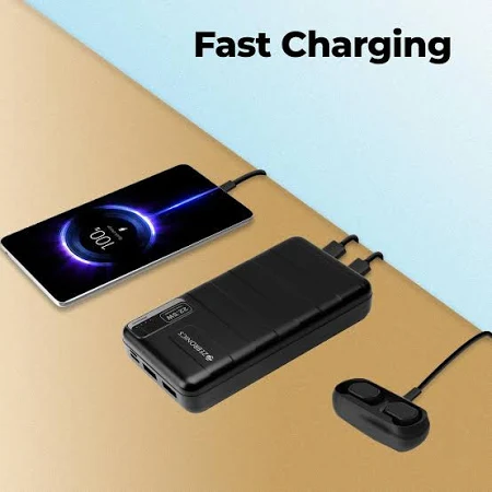 ZEBRONICS 20000 MAH LI ION POWER BANK 