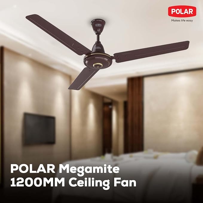 POLAR MEGAMITE FAN BROWN