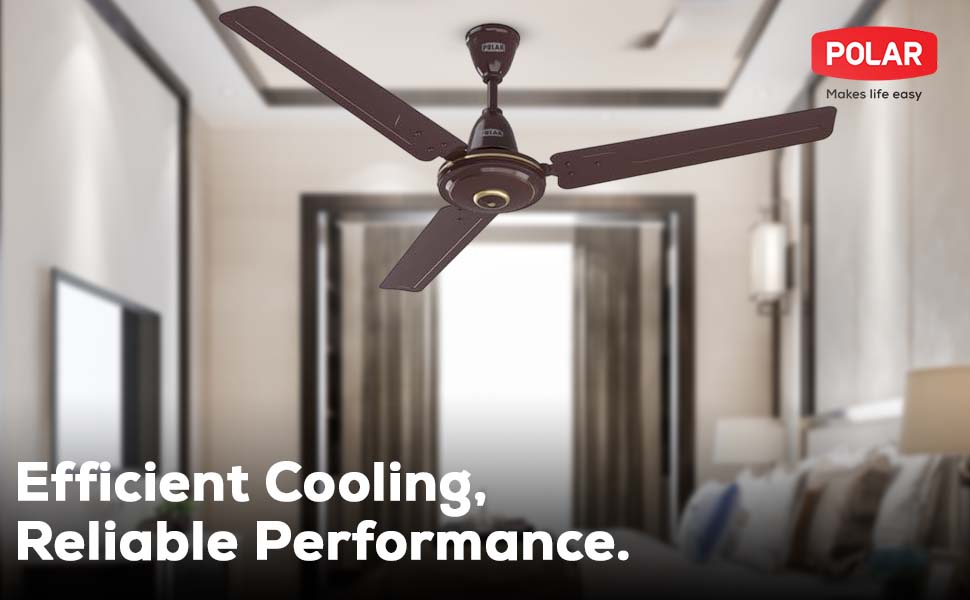 POLAR MEGAMITE FAN BROWN 
