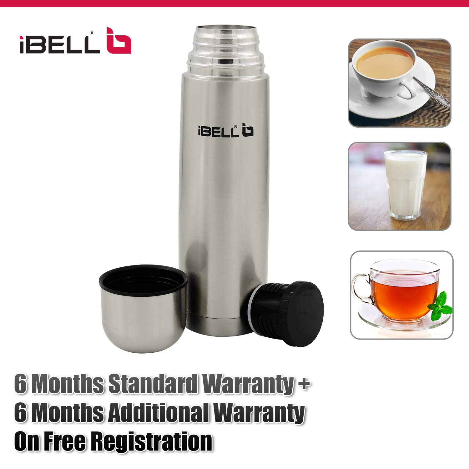 iBell IBL FB7107 VACCUM FLASK 0.75L 