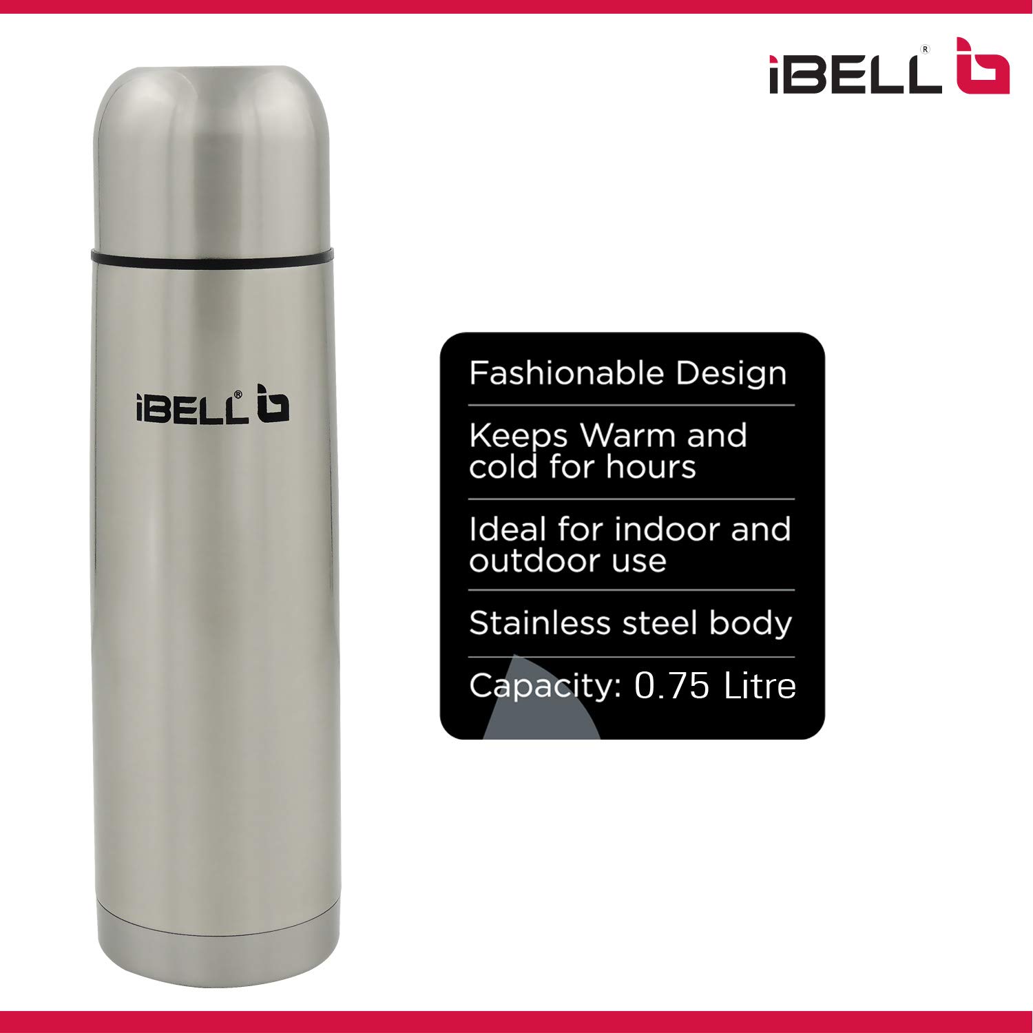 iBell IBL FB7107 VACCUM FLASK 0.75L