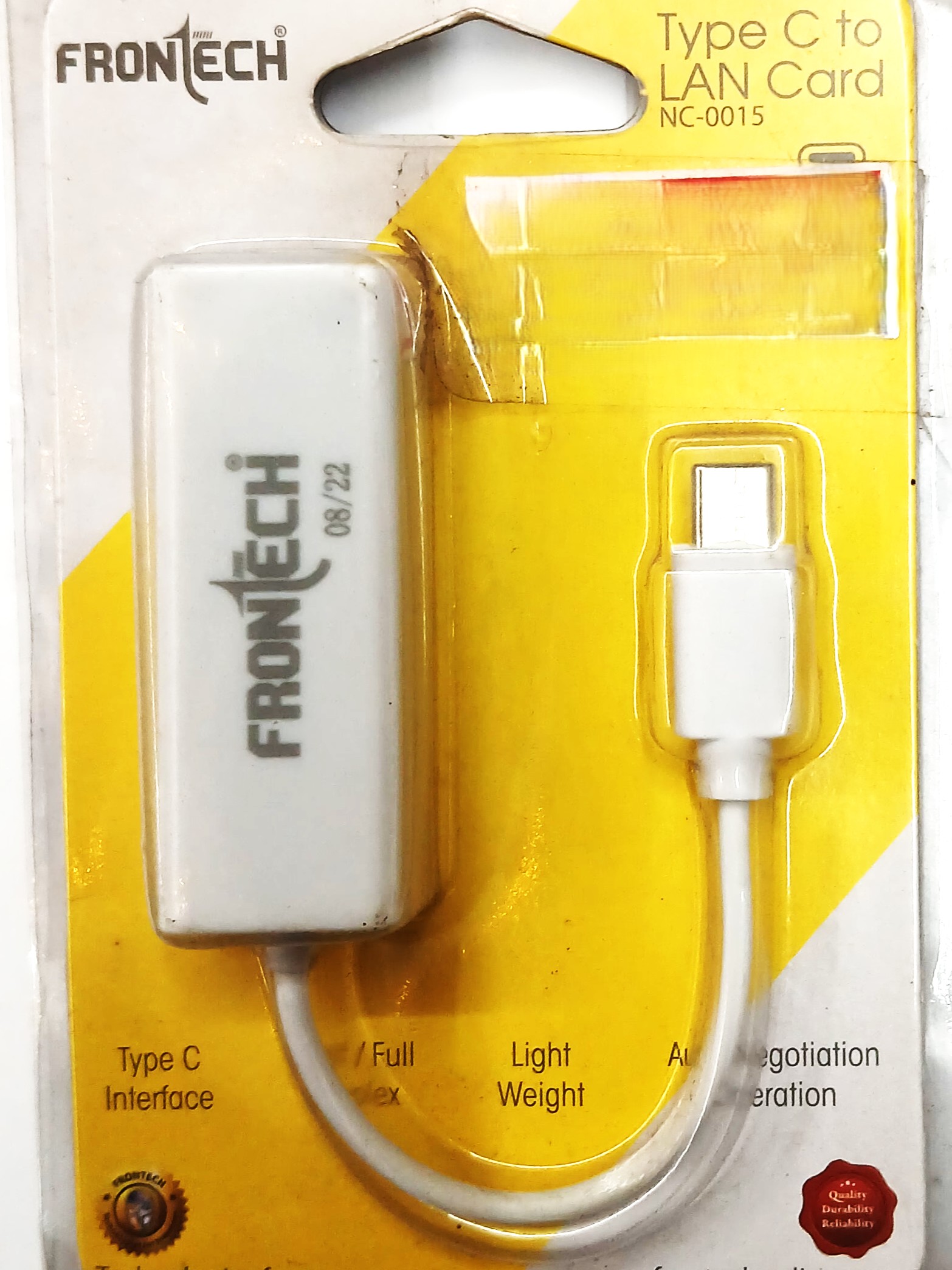 FRONTECH TYPE C TO LAN CARD