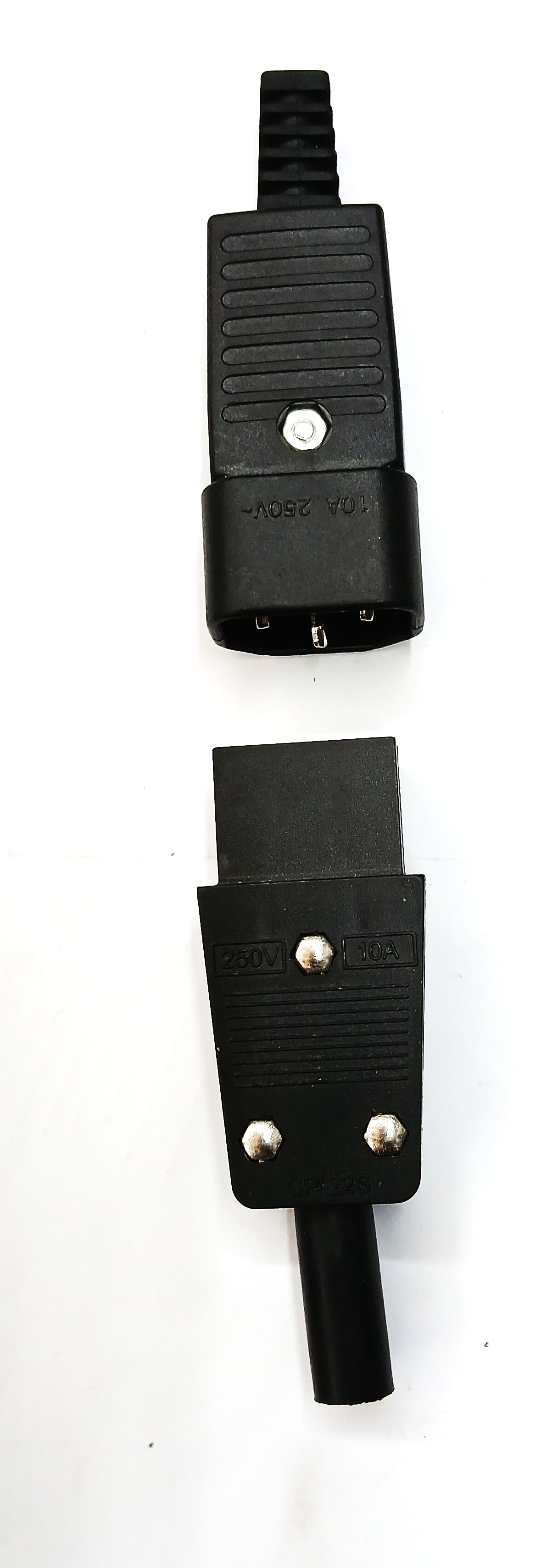 AC POWE SOCKET MALE AND FEMALE CONNECTOR