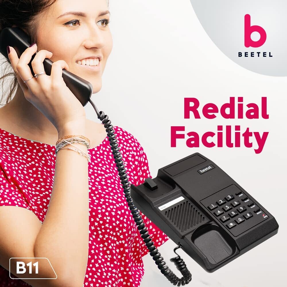 Corded Landline Telephone | BEETEL B11