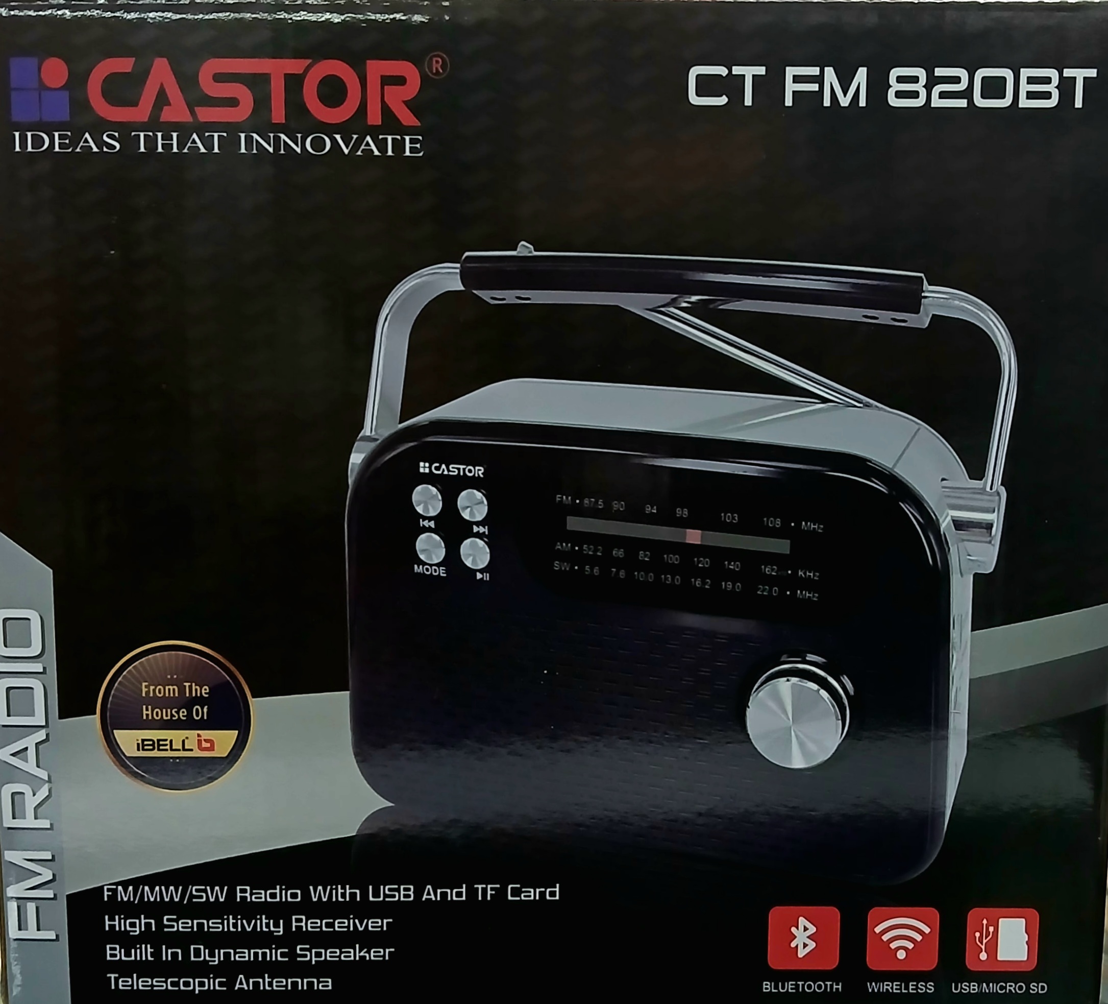 CT FM 820BT Radio