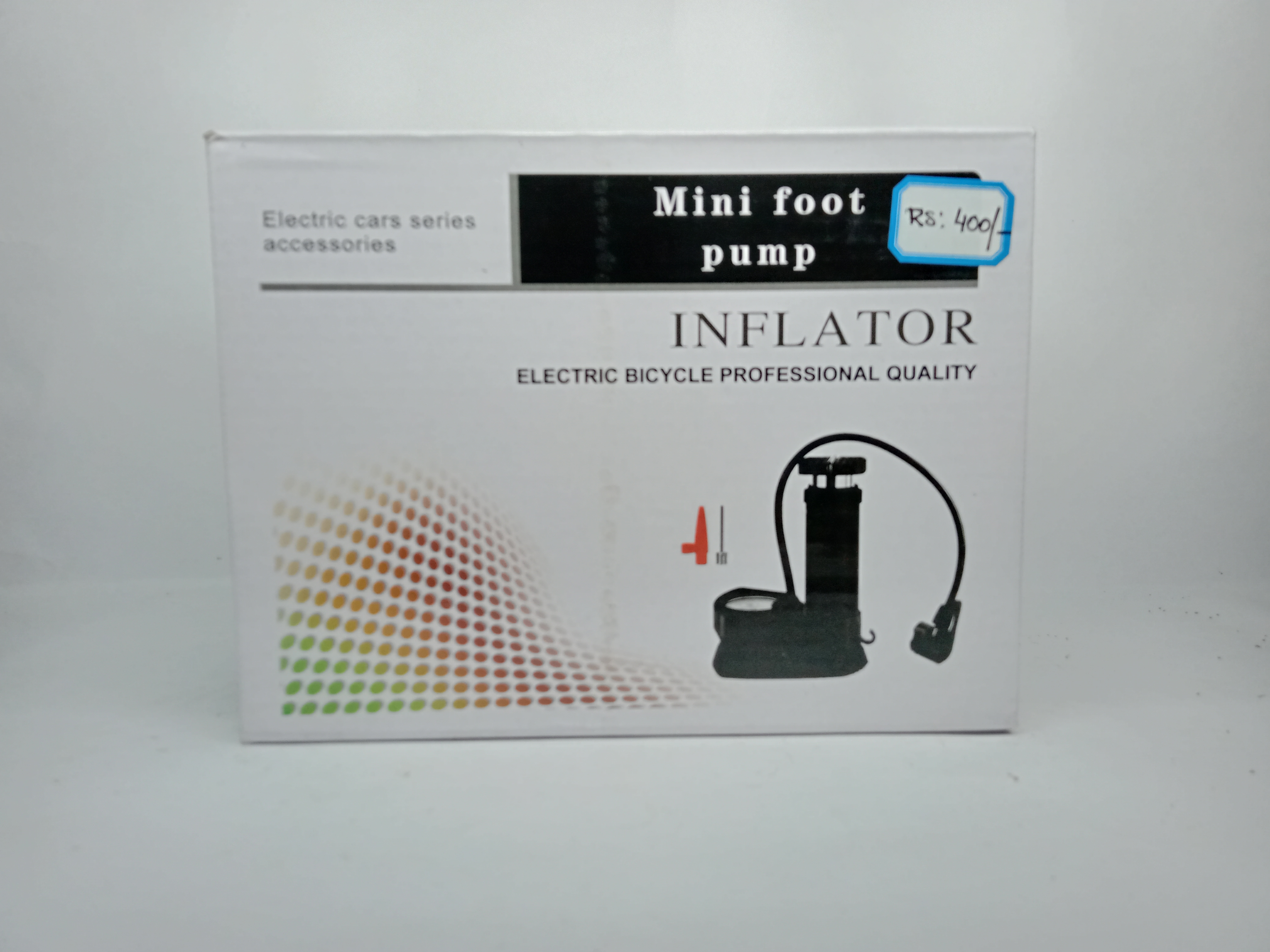 Mini foot pump