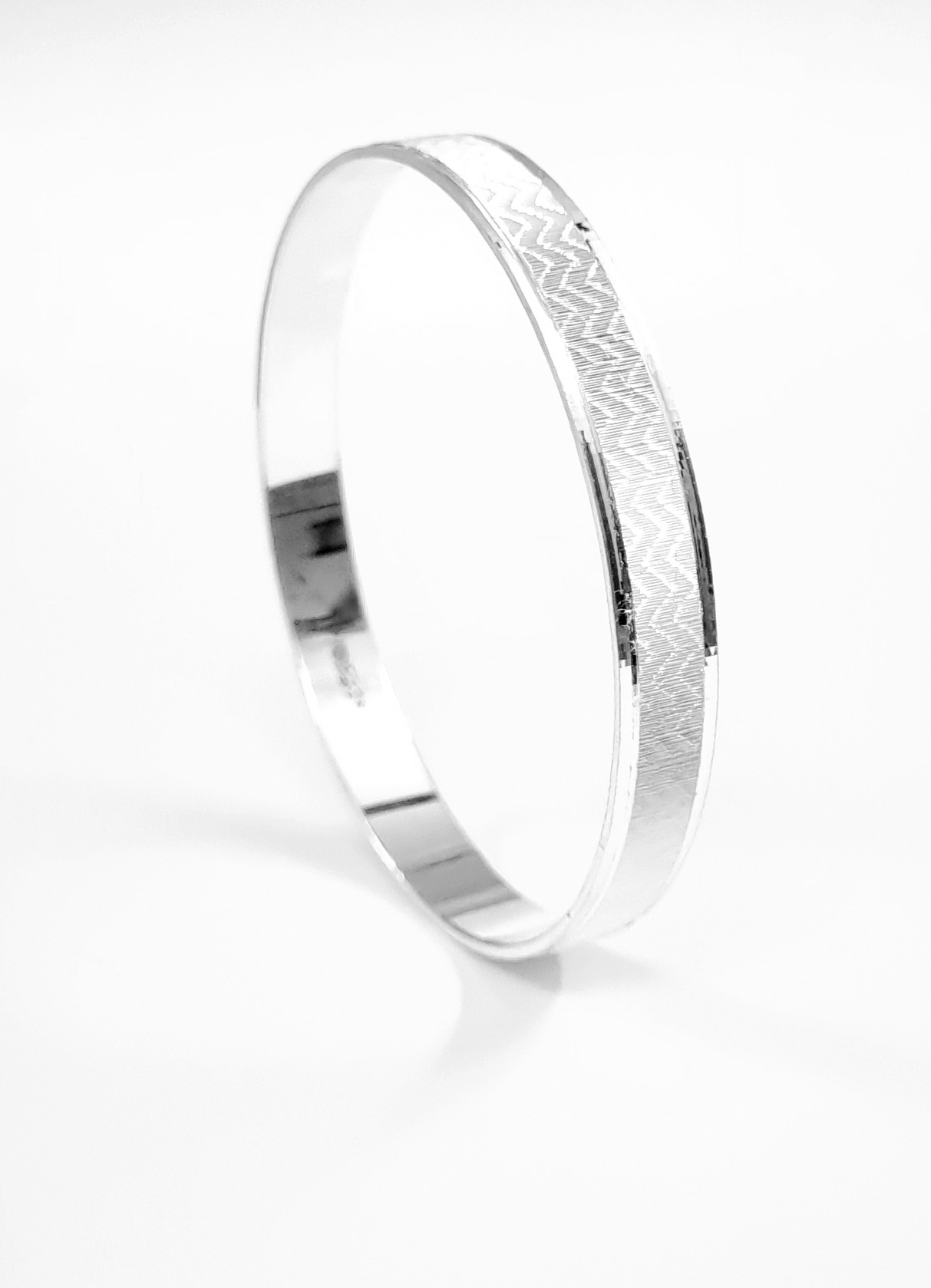 Silver 3D Kada (Unisex)