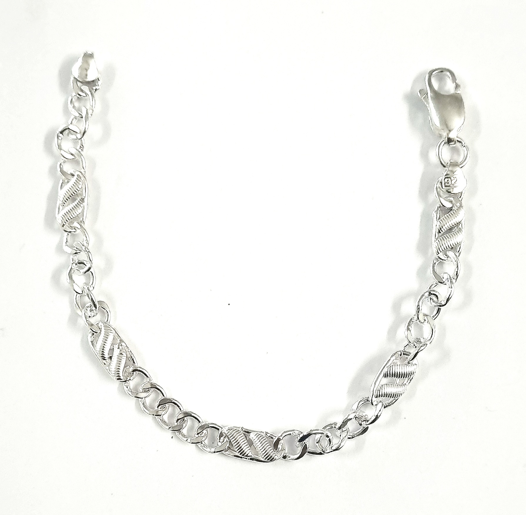 925 Sterling Silver Bracelet For Mens & Boys | Gift For Mens & Boys | With Certificate Of Authenticity