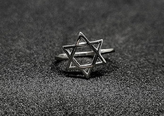 925 Sterling Silver Star Ring for Women/Girls, Gift For Girls, With Certificate of Authenticity