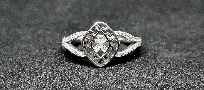 925 Sterling Silver Simple Ring for Women/Girls, Gift For Girls, With Certificate of Authenticity