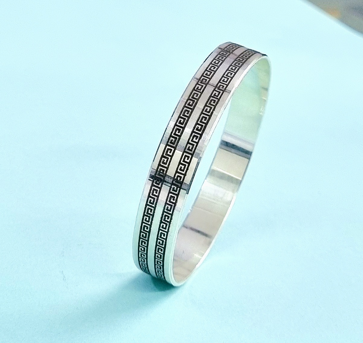 925 Sterling Silver Kada For Mens & Boys | Gifts for Boys | With Certificate of Authenticity